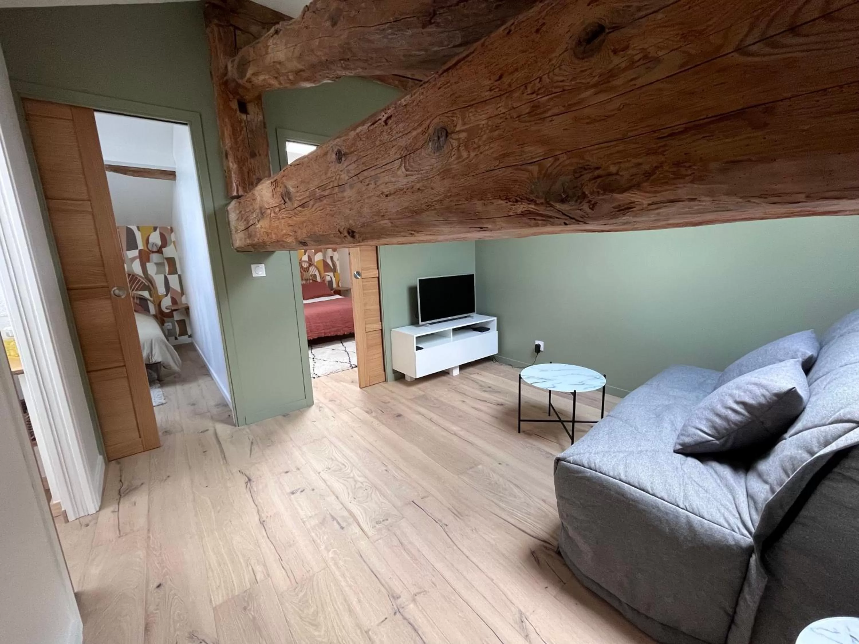 Communal lounge/ TV room in La Grande Maison