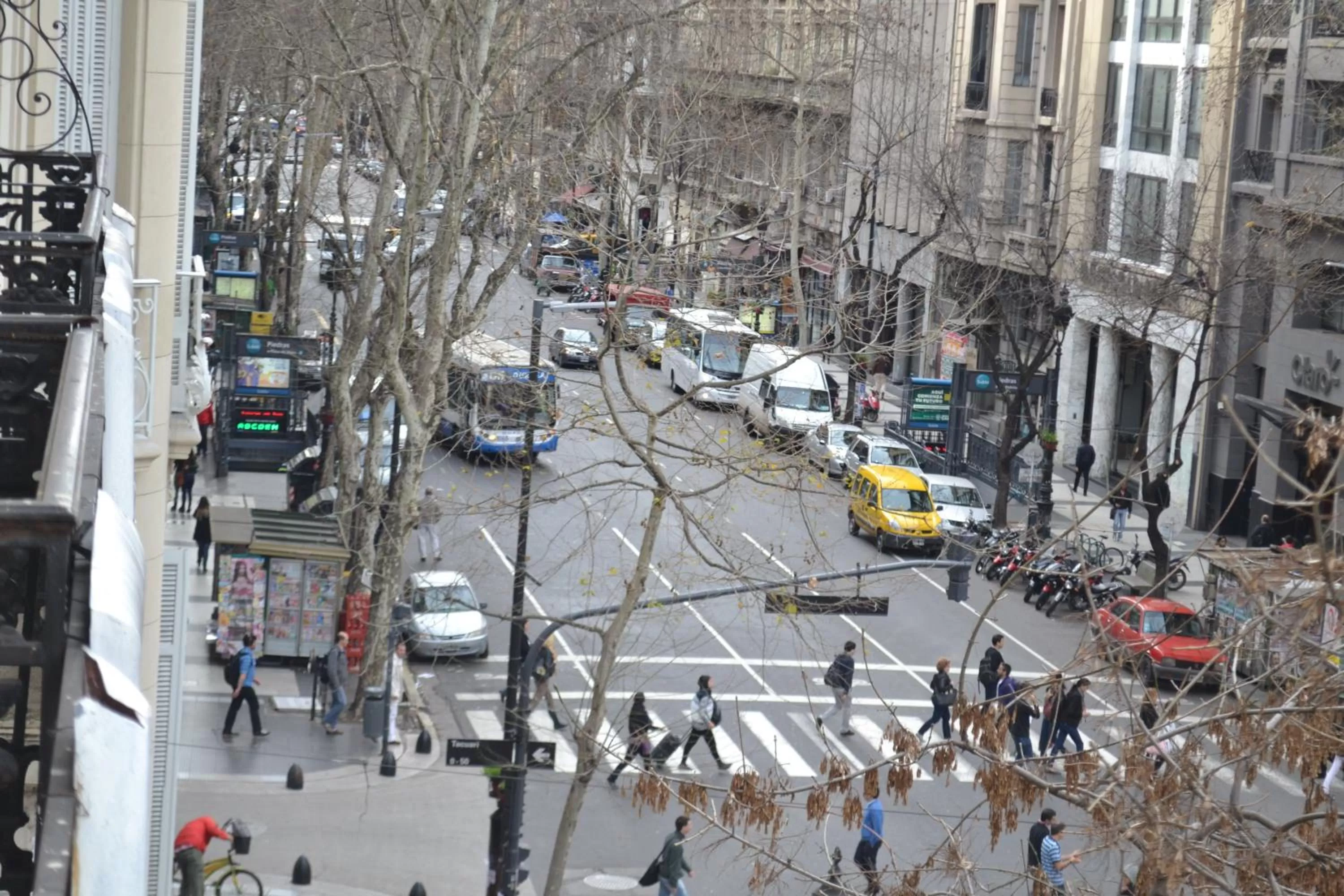 City view in Hotel Alcazar