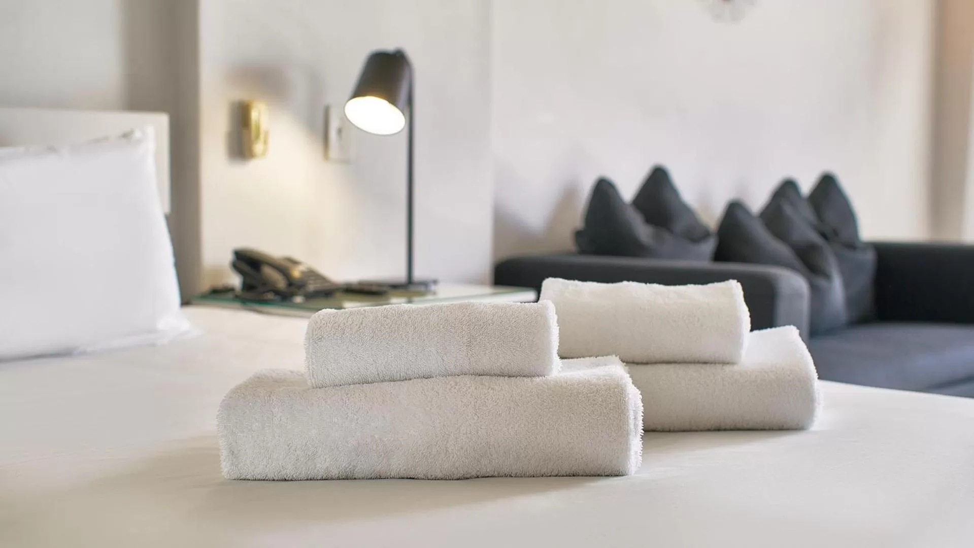 Bed in La Splendida Hotel by NEWMARK