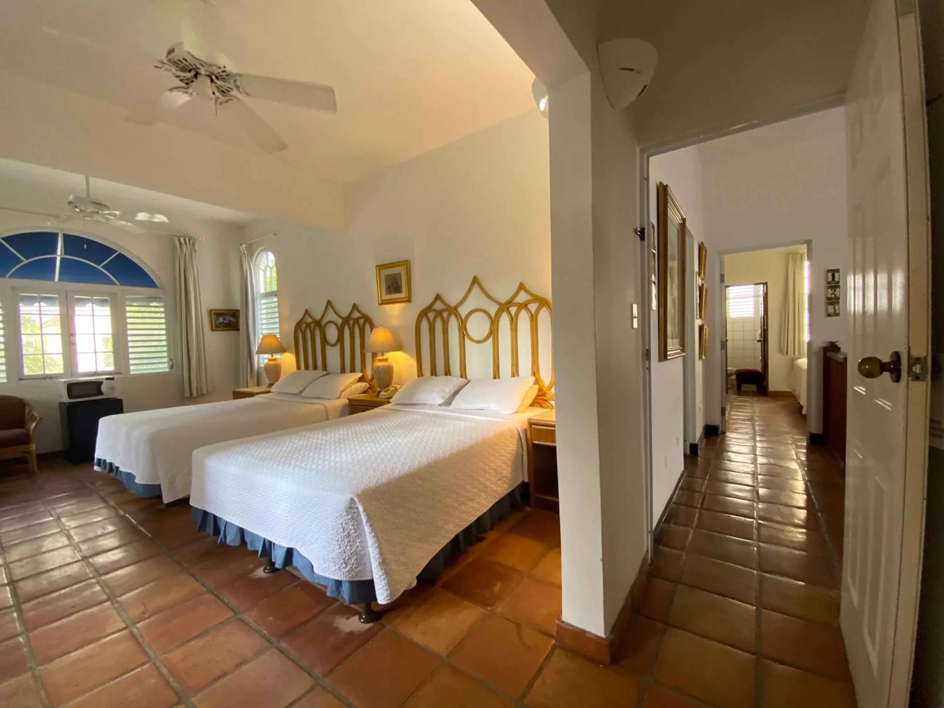 Bed in At Wind Chimes Boutique Hotel