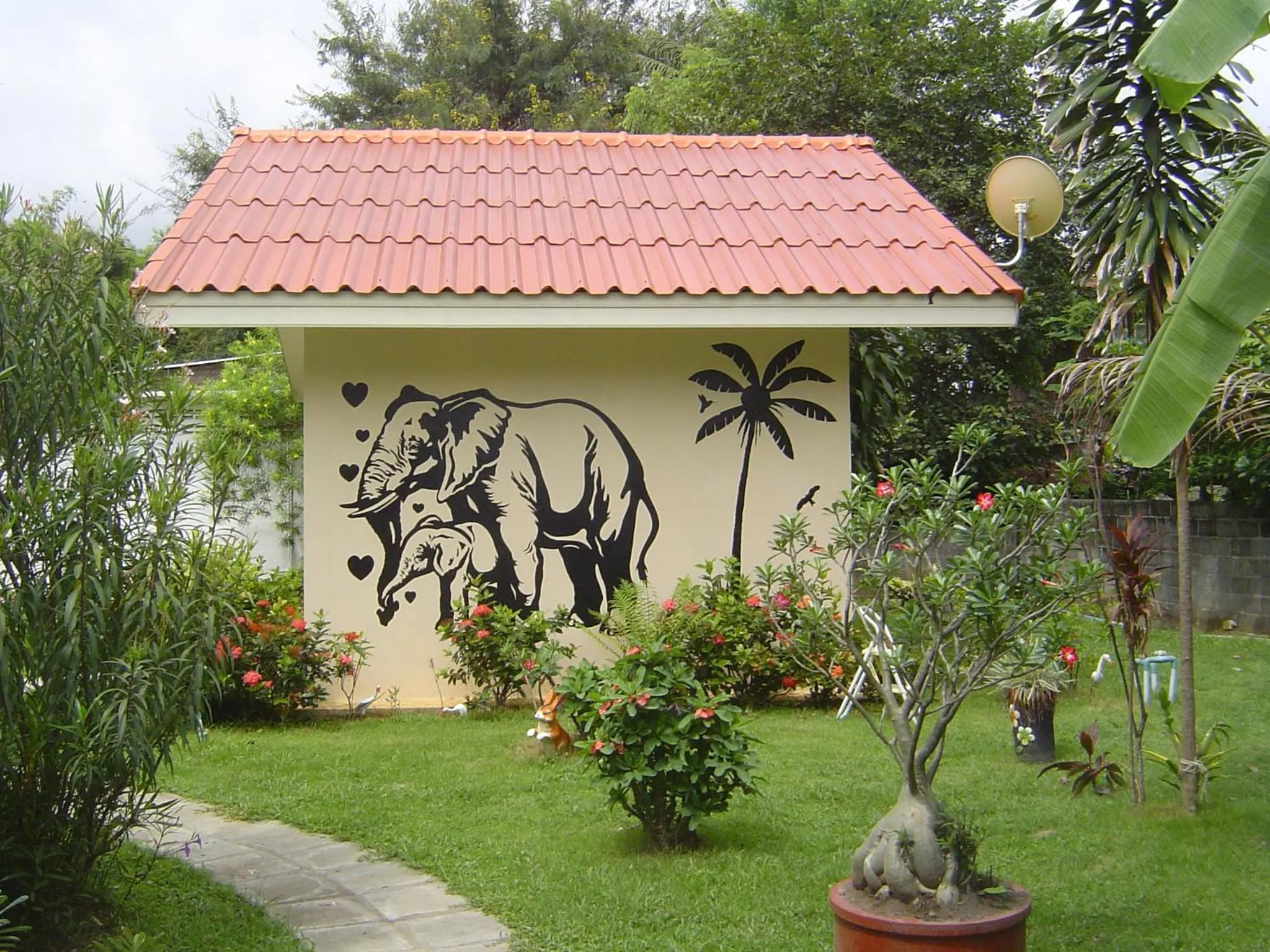 Decorative detail in Mini-golf **** & Resort Ubon Ratchathani