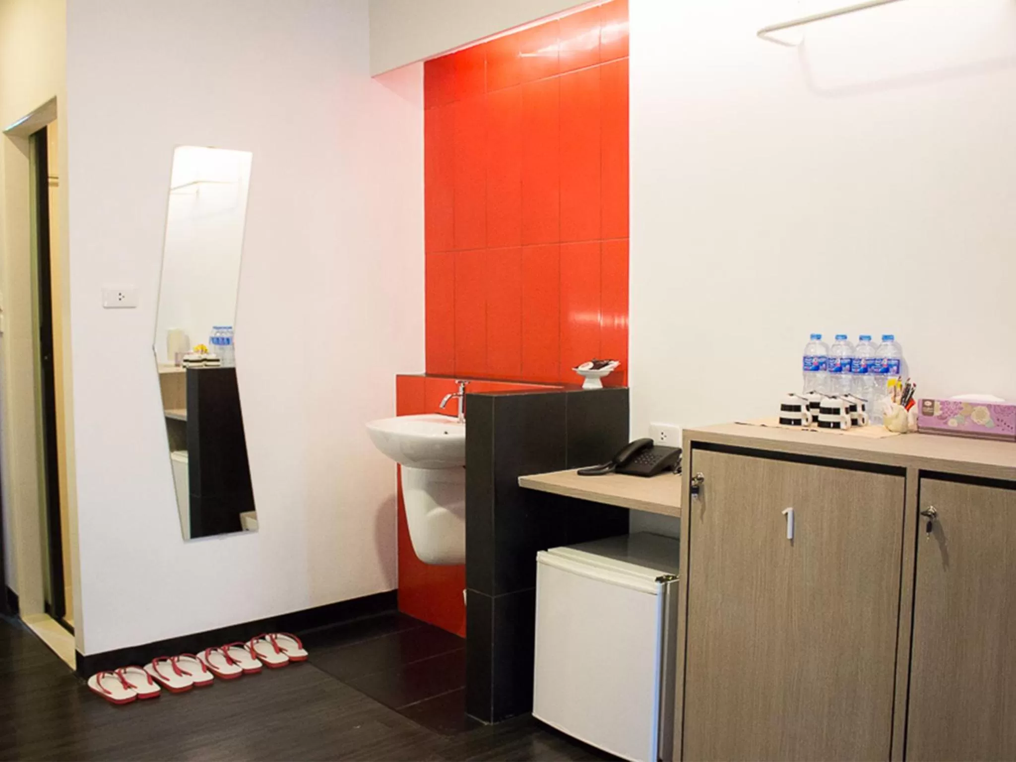 Bedroom in Wake Up Aonang Hotel