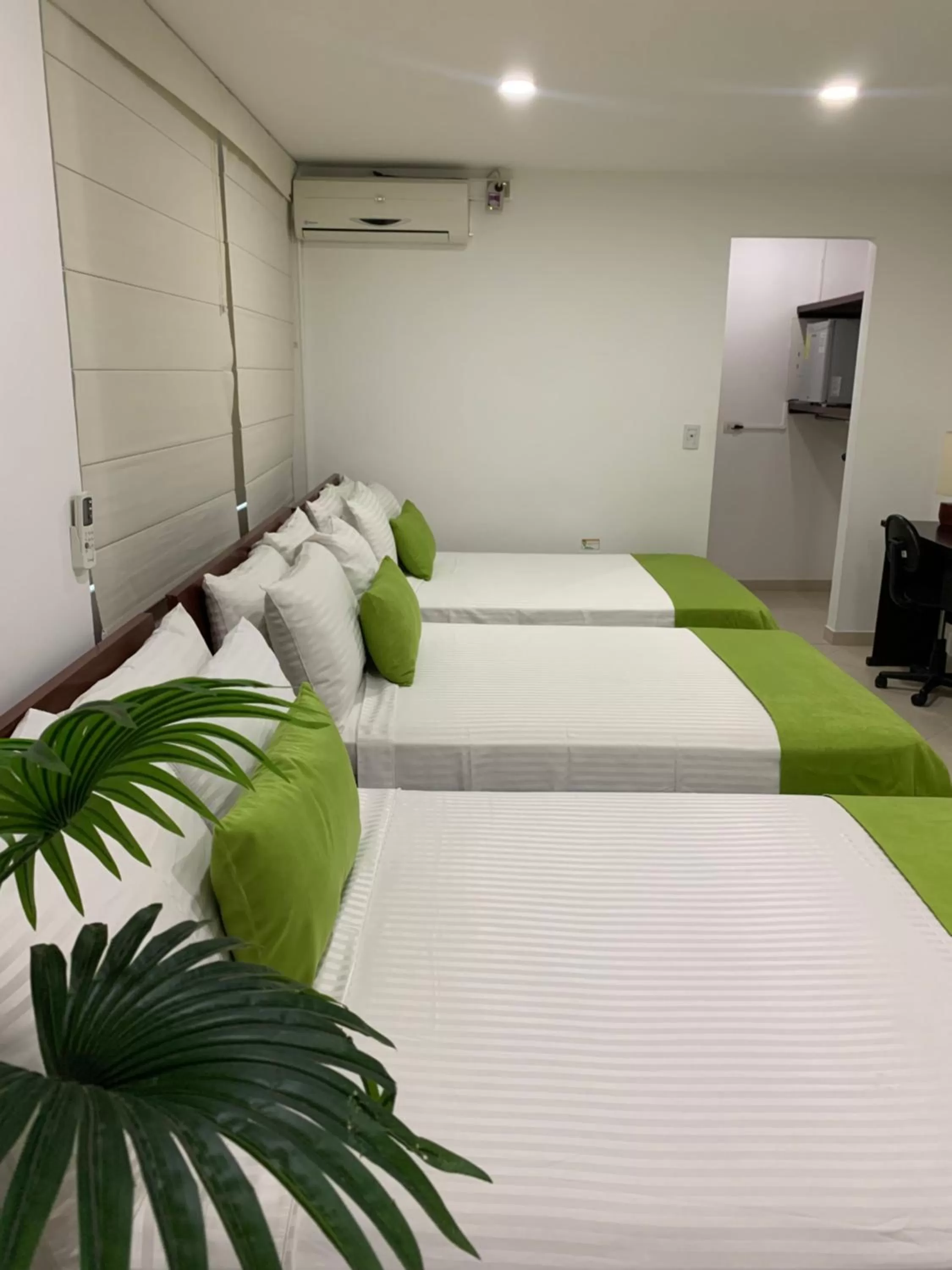 Bed in Hotel Sol de Piedemonte