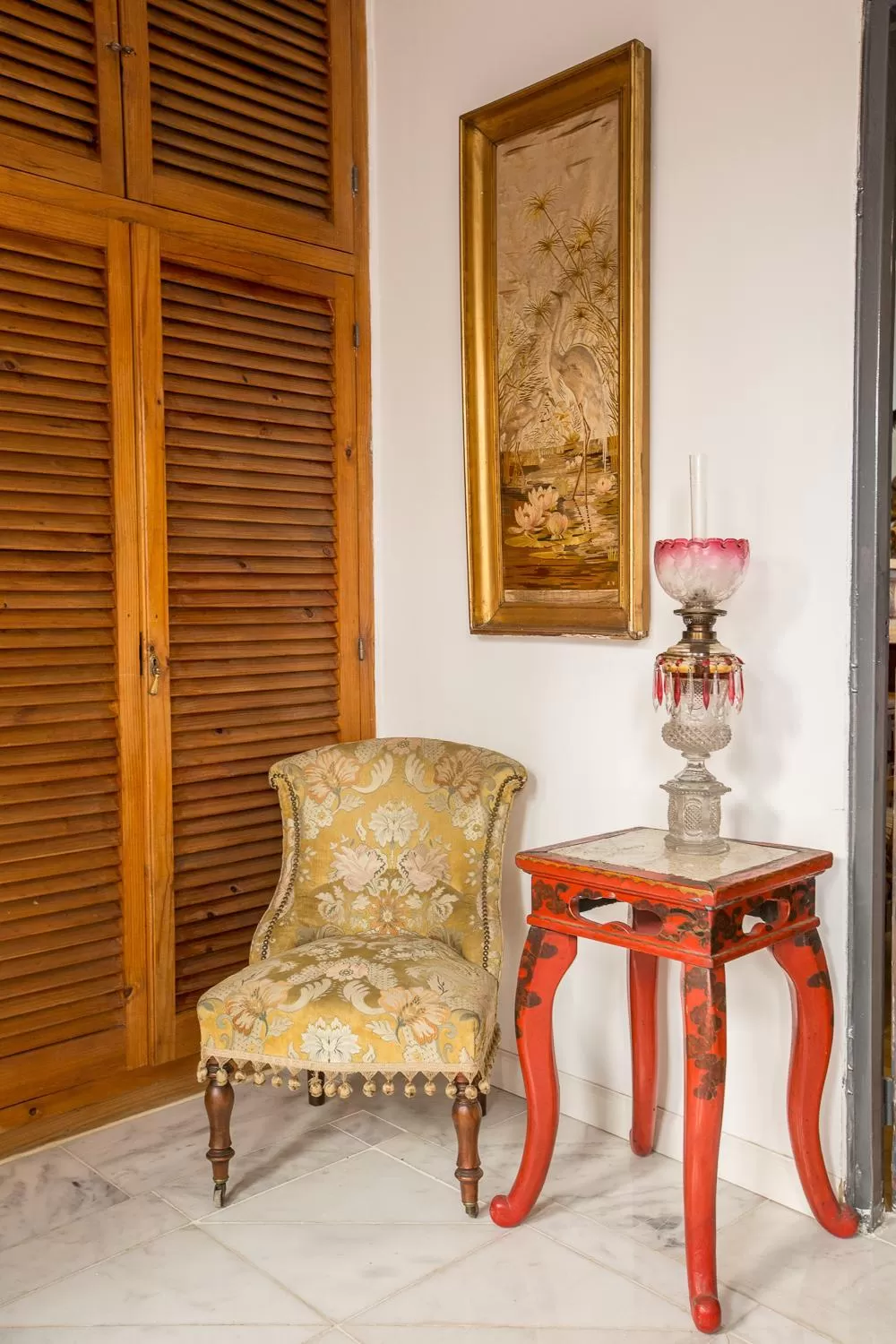 Decorative detail, Seating Area in Virreinato Hotel Boutique