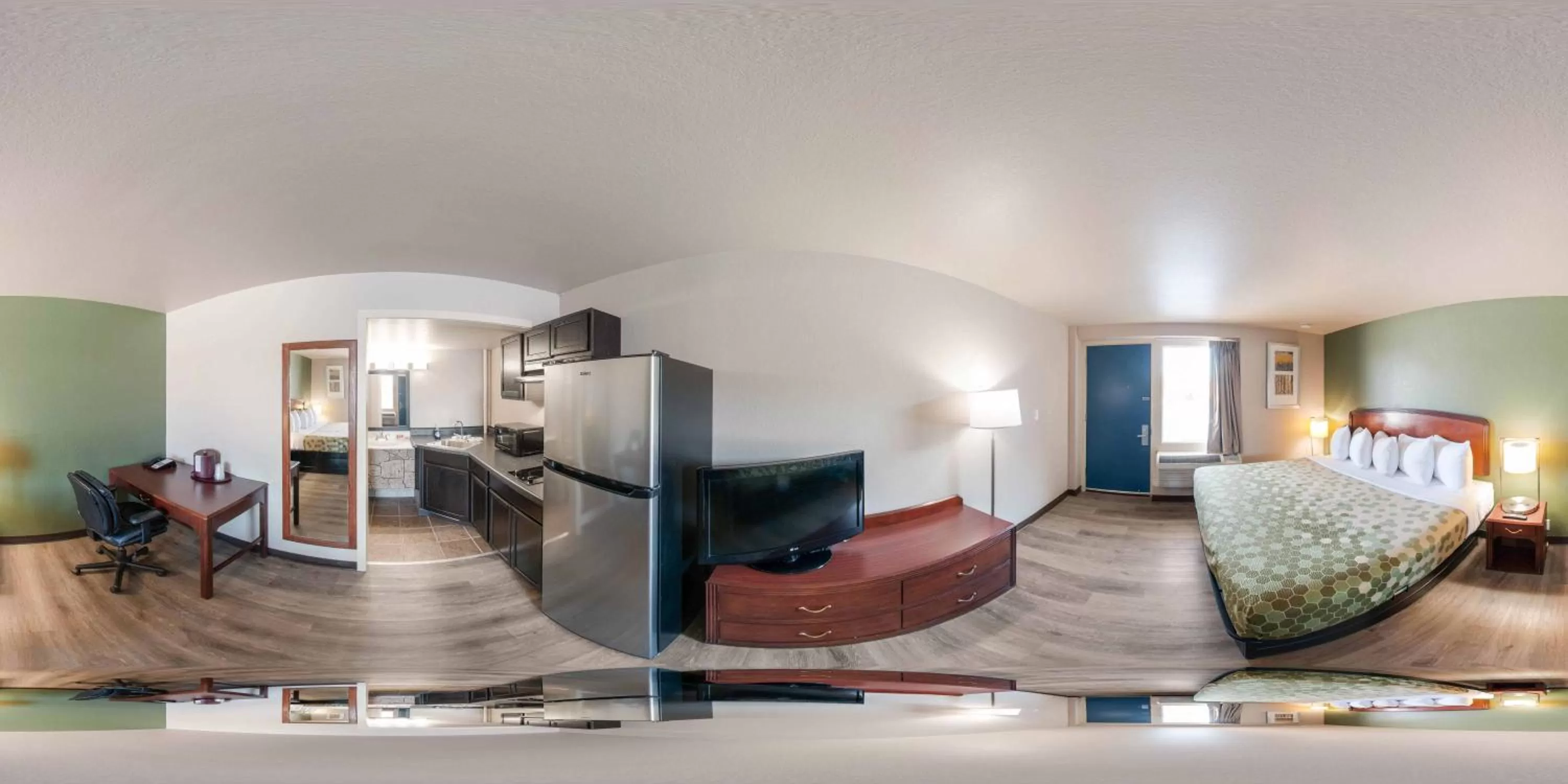 Bed in Suburban Studios Neenah-Appleton