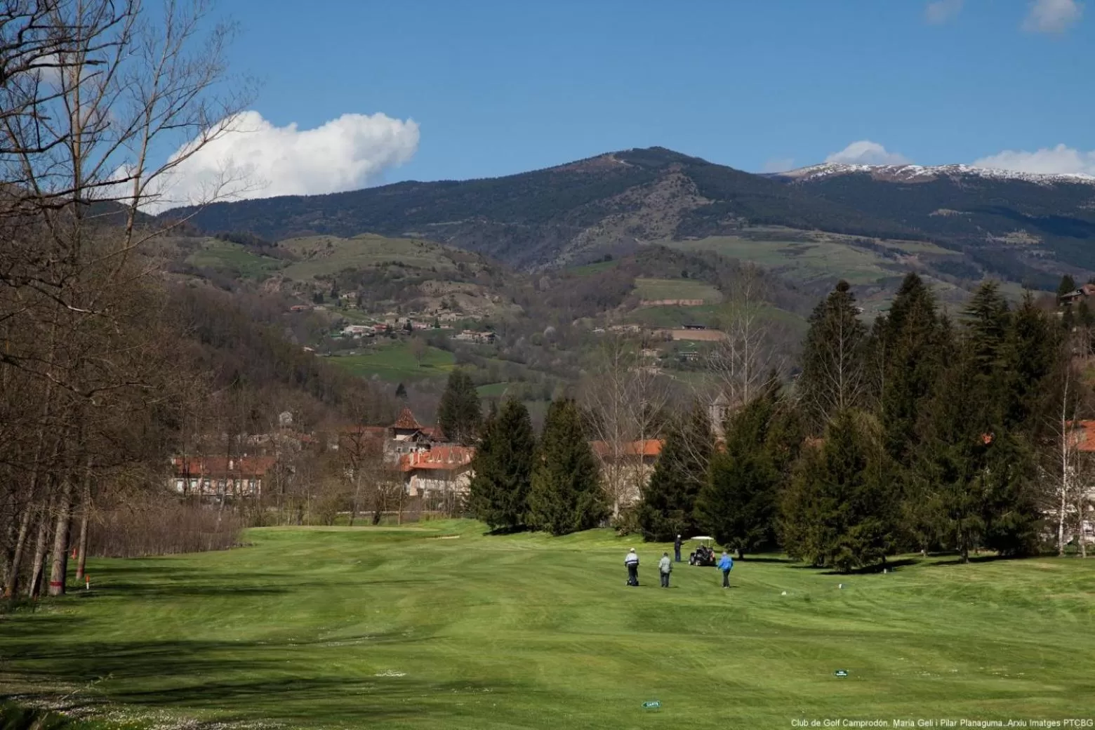 Natural landscape in Hotel Grèvol Spa
