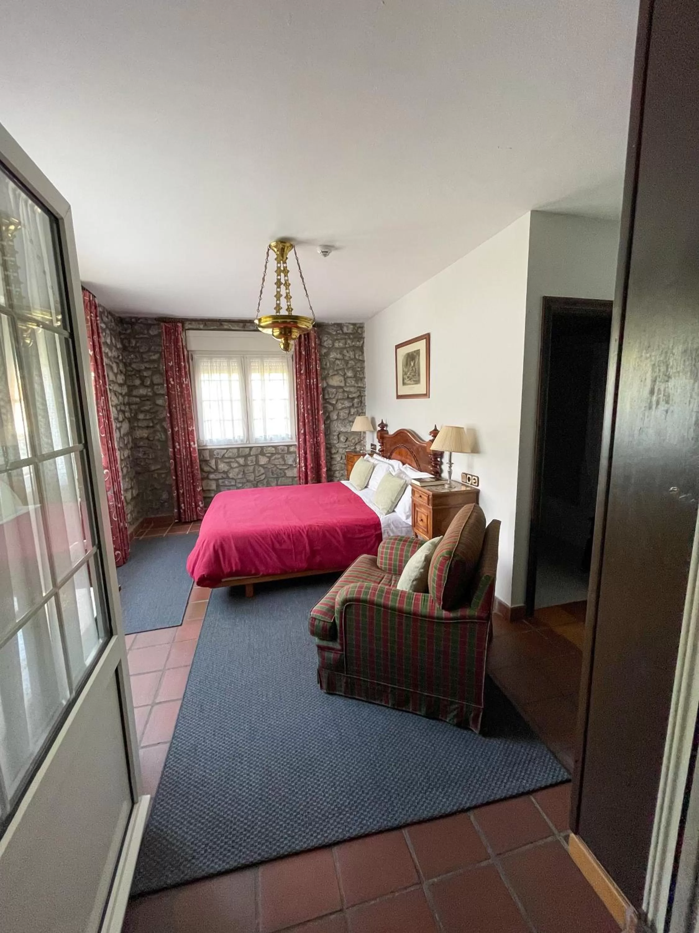 Bed in Hotel Los Caspios