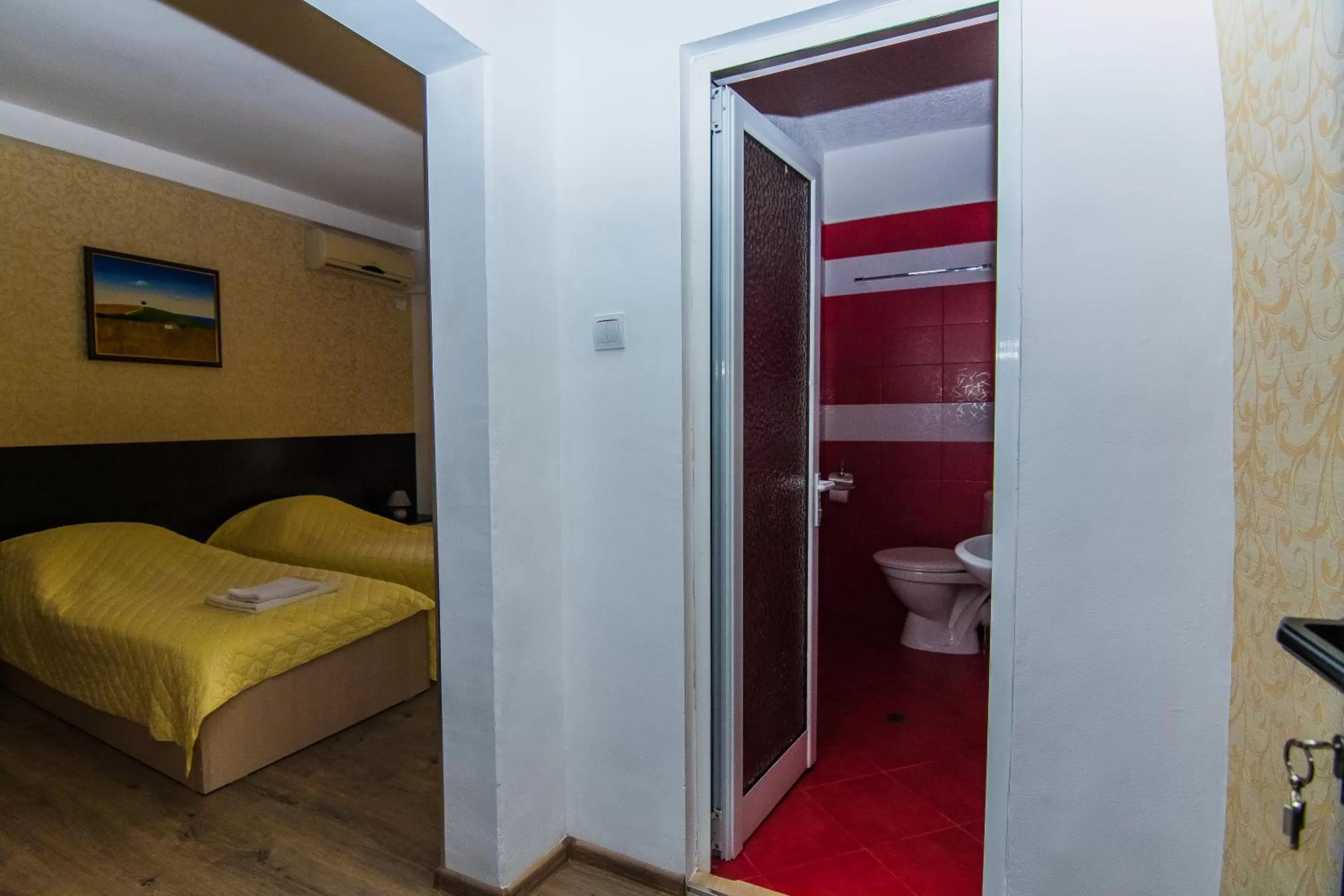 Bed in Vida Family Hotel