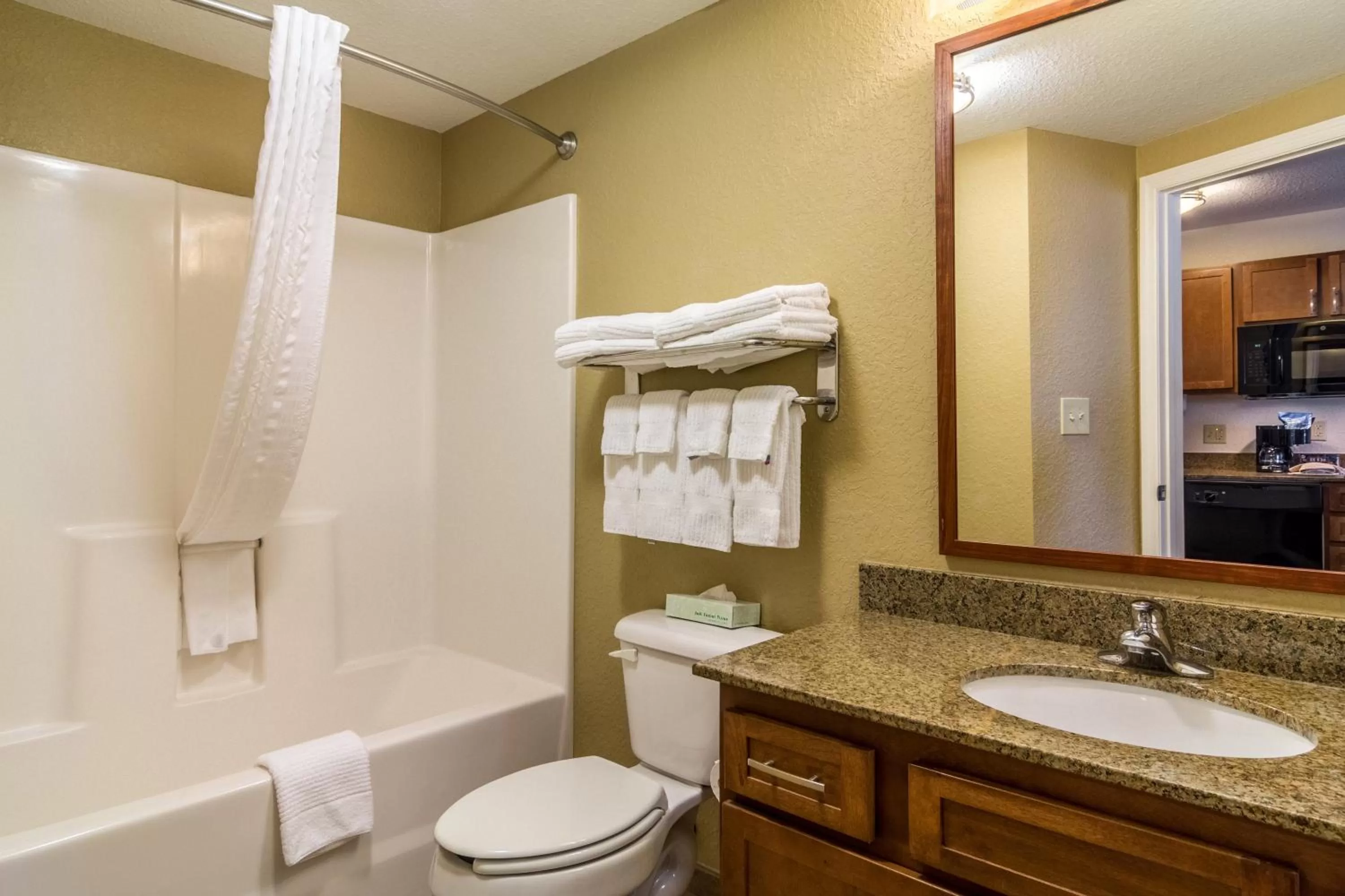 Bathroom in Candlewood Suites Jacksonville East Merril Road by IHG