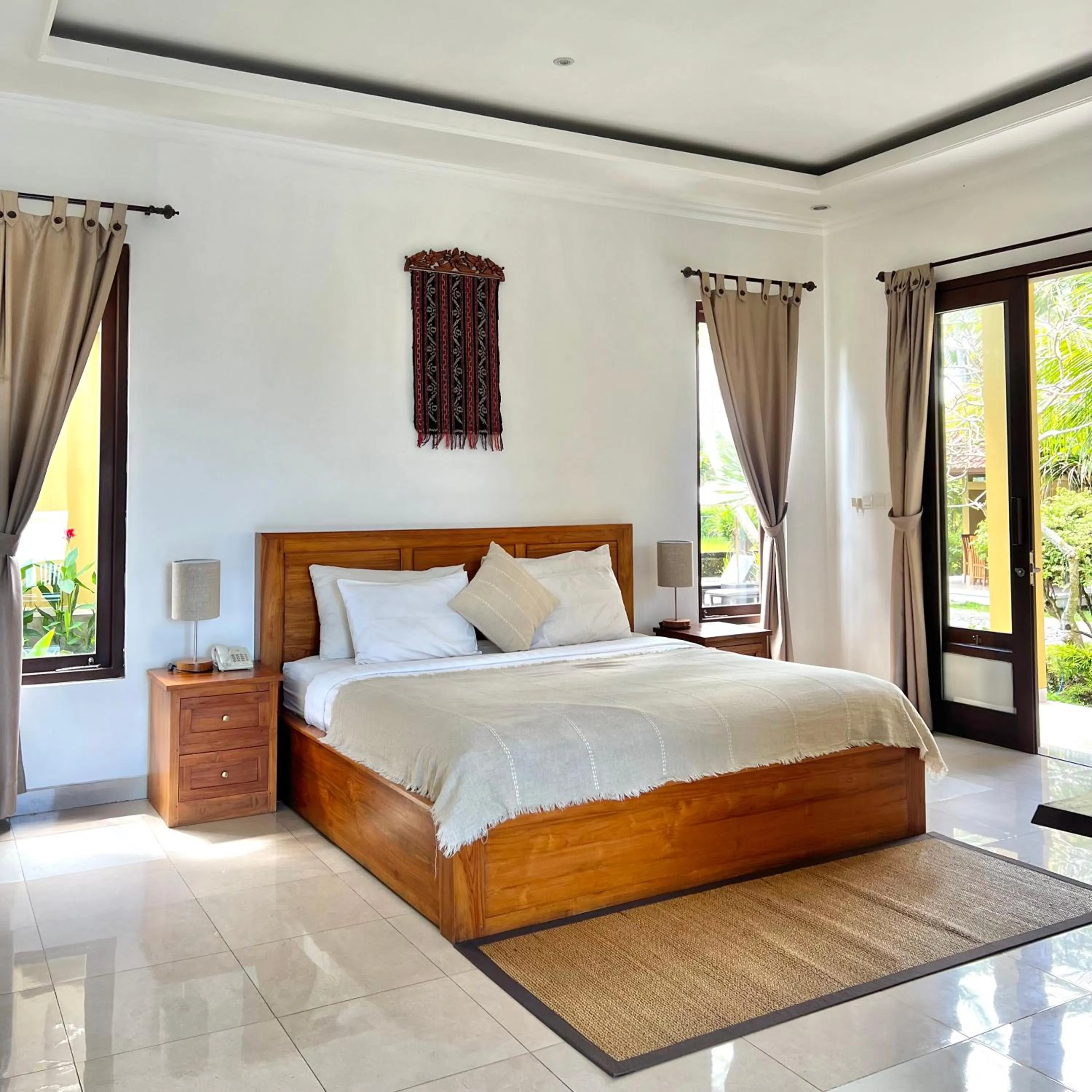Property building, Bed in Kubu Bali Baik Villa & Resort - CHSE Certified