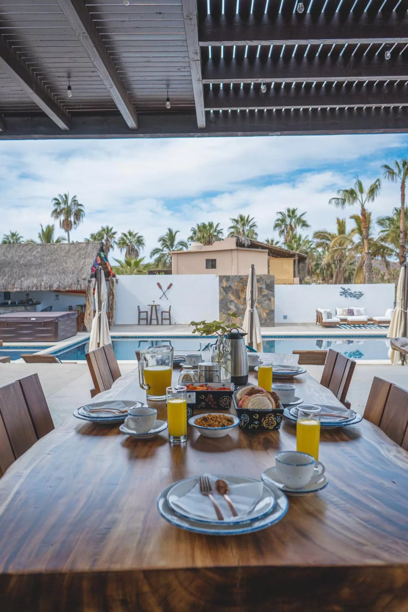 Food and drinks in Hotel Quinta Santa Rosa