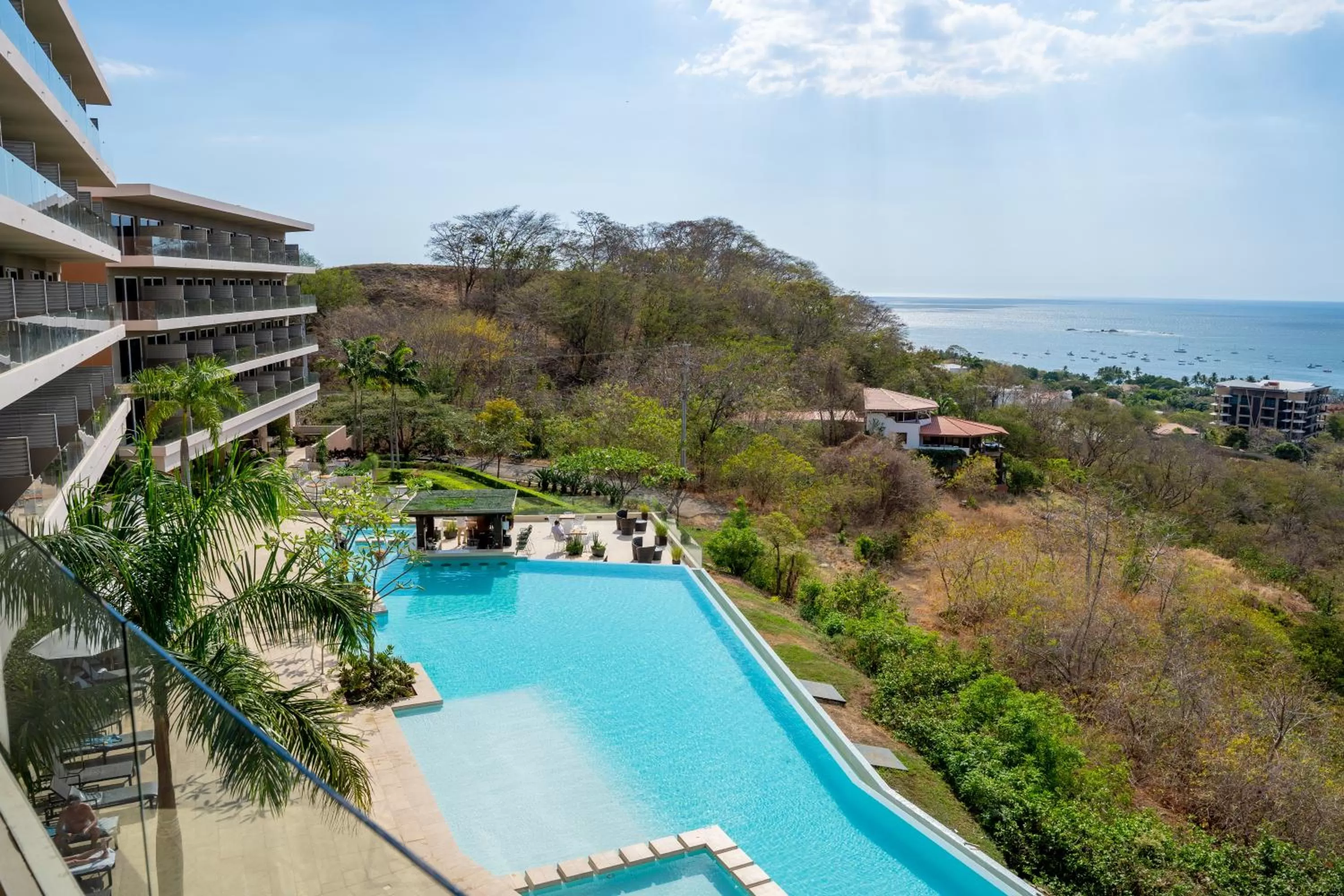 Pool view in Wyndham Tamarindo