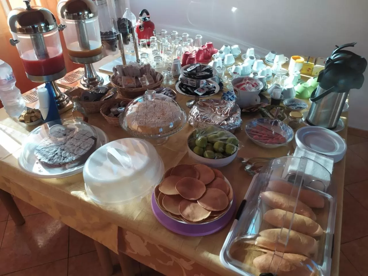 Breakfast in B&B La Seta Rossa