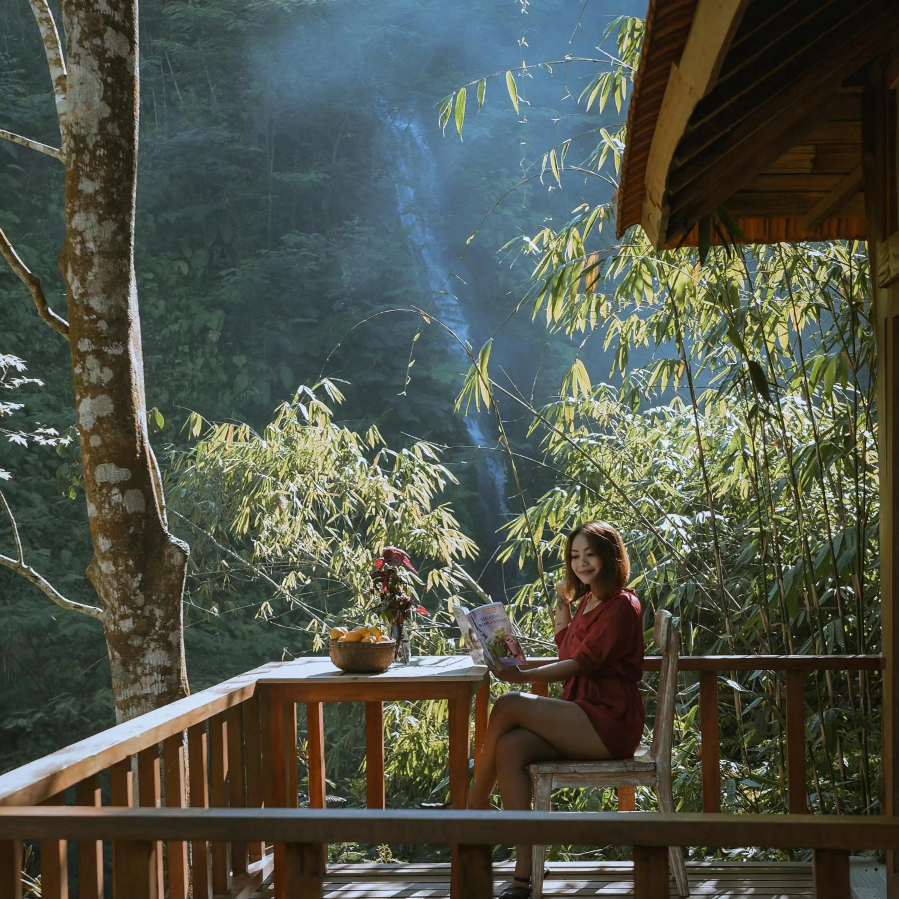 Balcony/Terrace in Gumi Ayu EcoStay