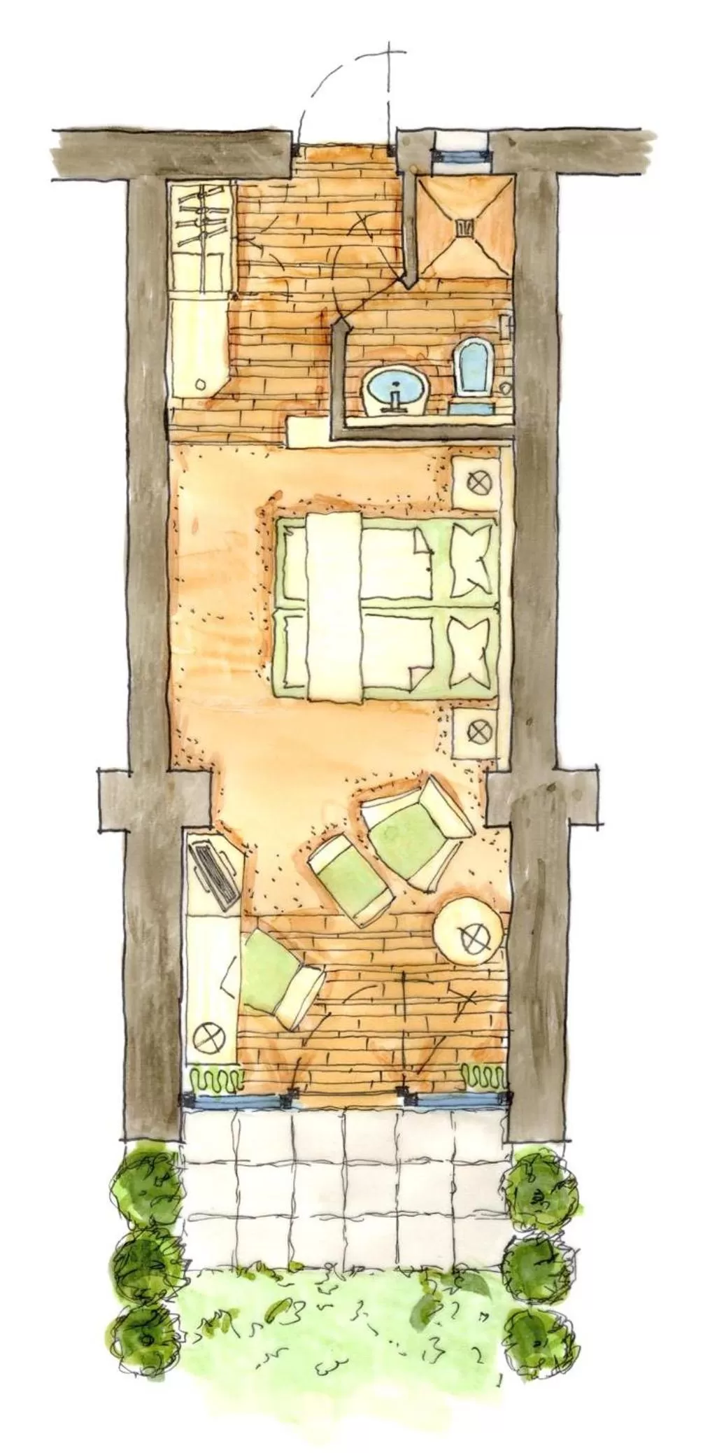 Photo of the whole room in Zum Rittmeister