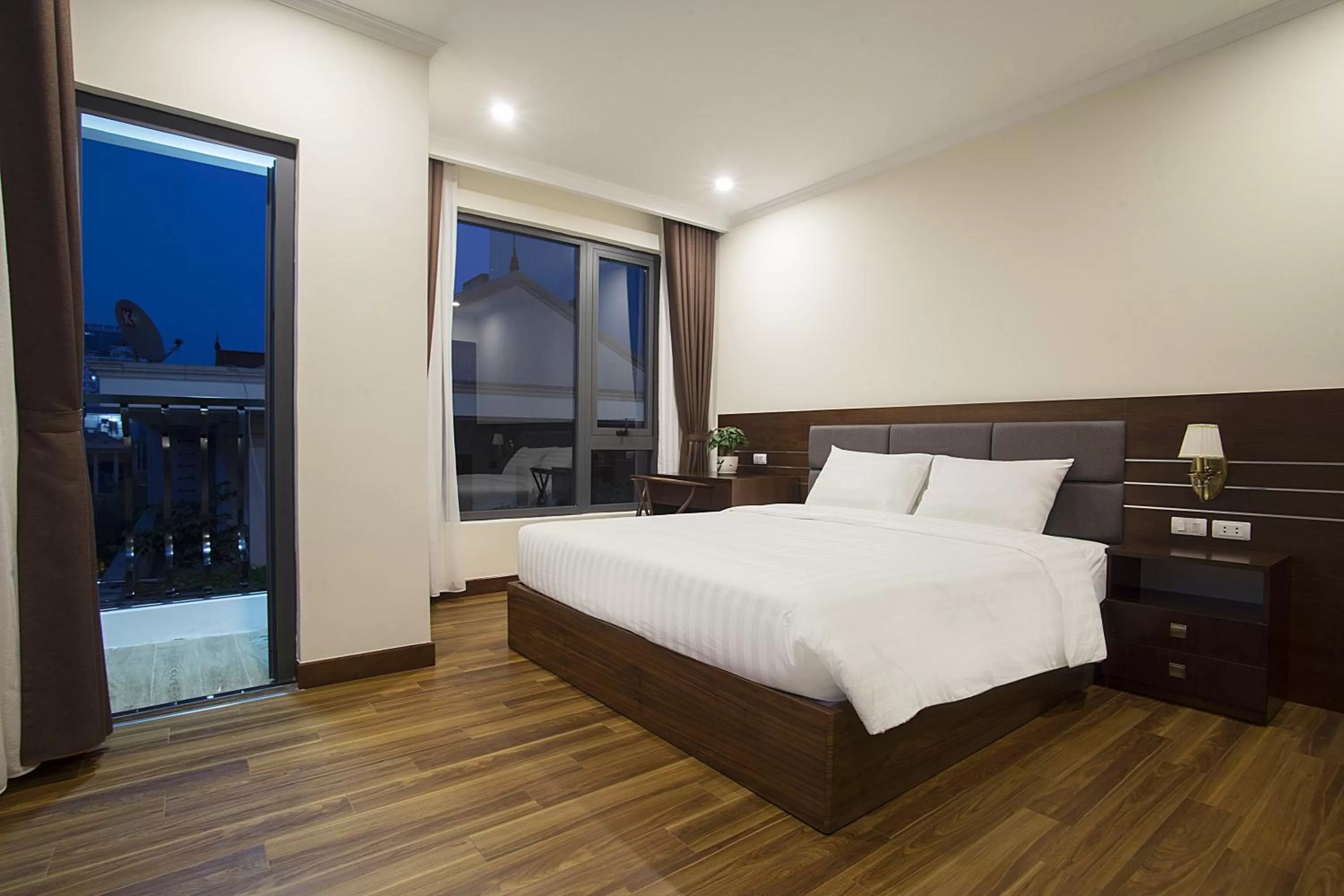 Bed in Newsky Serviced Apartment