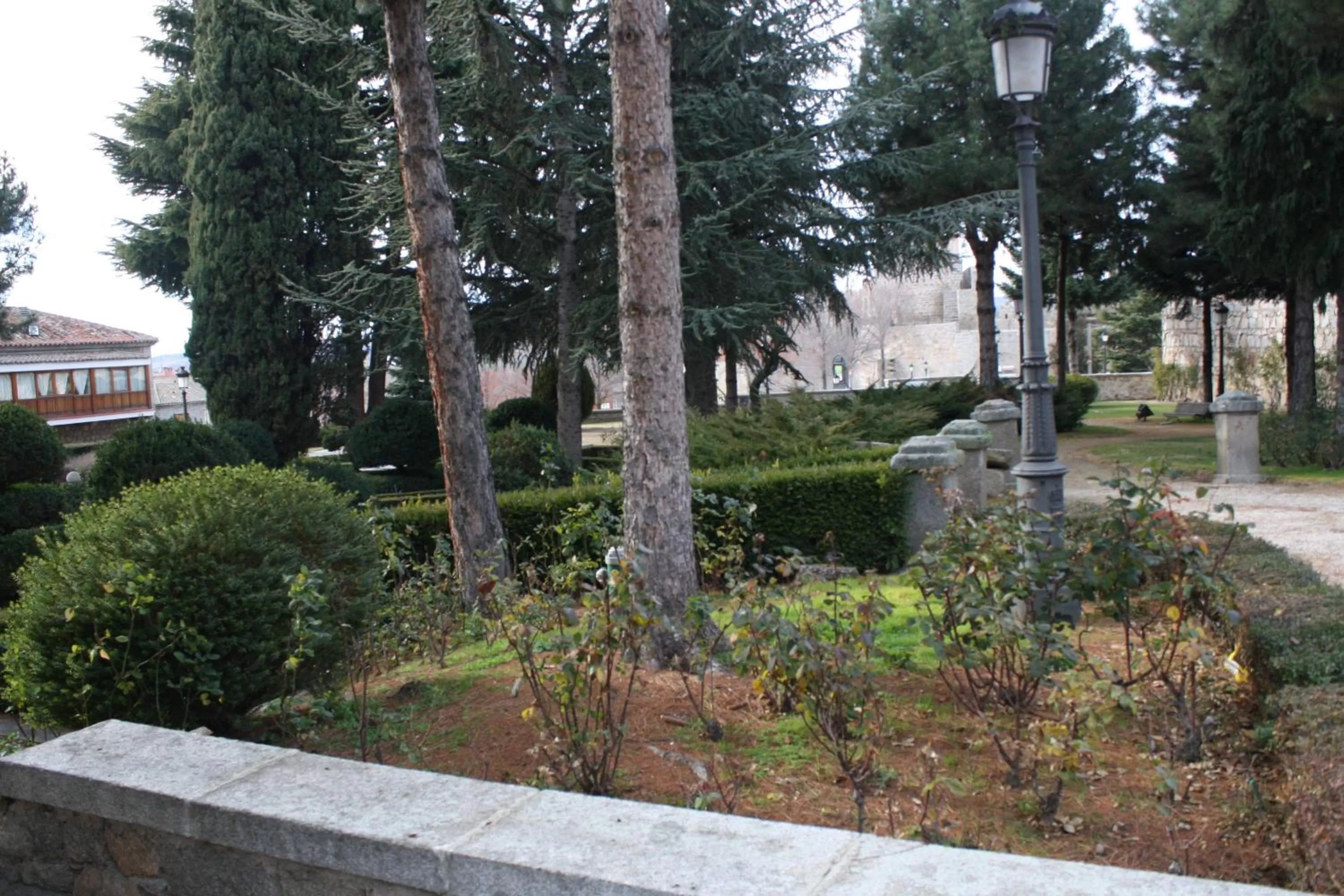Garden in Parador de Ávila