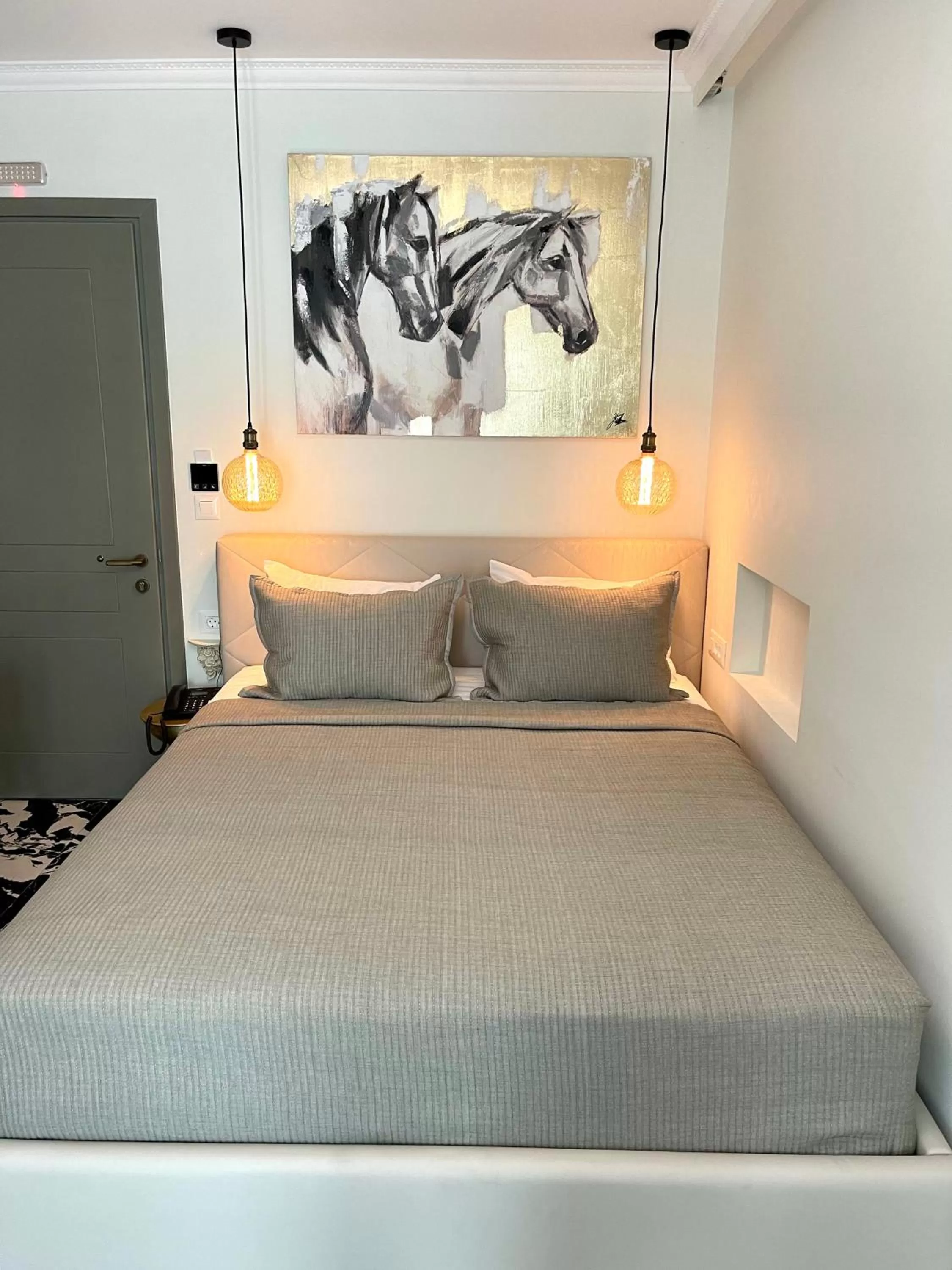 Bed in Aesthesis Arxontiko Luxury Rooms