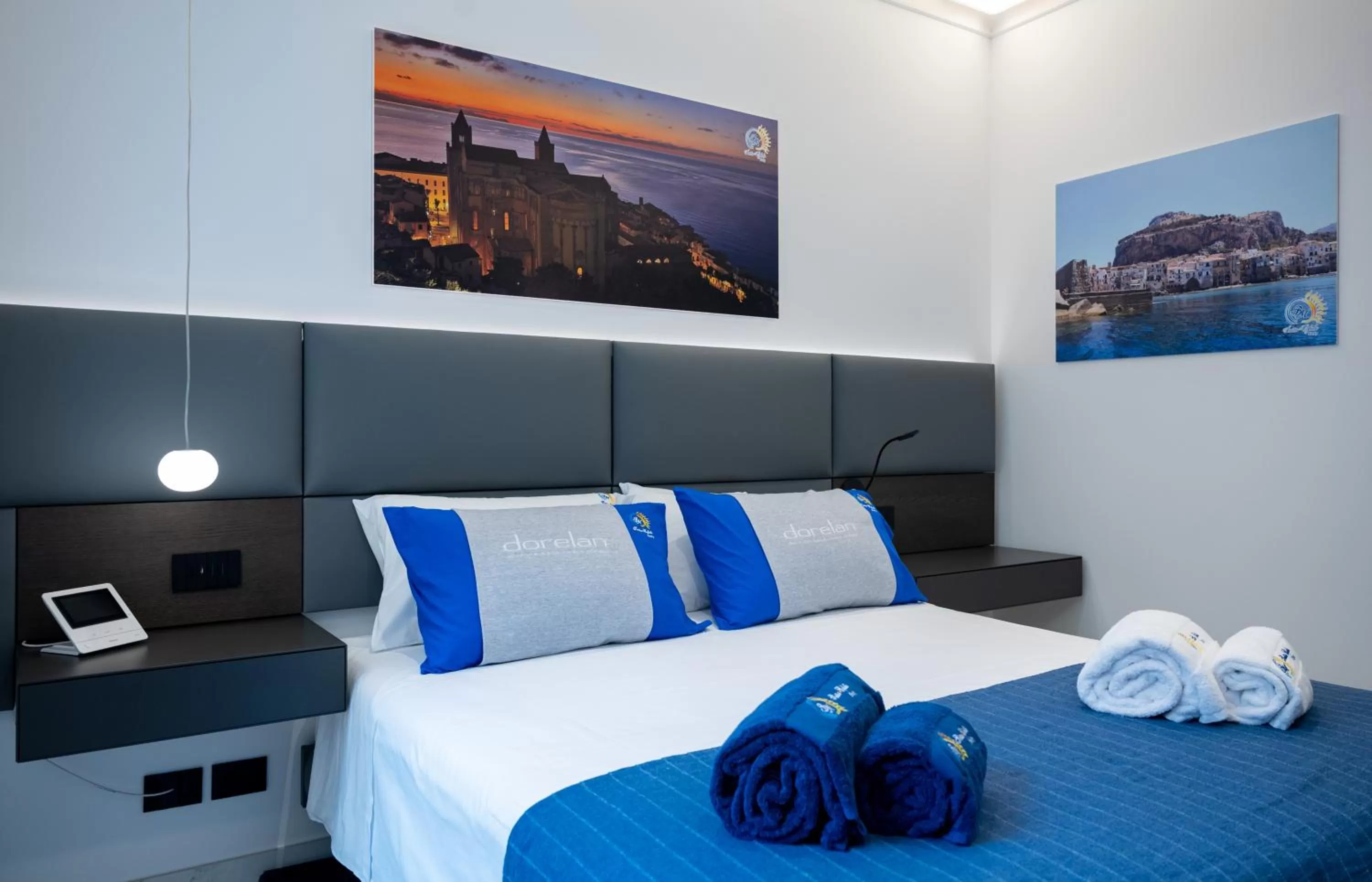 Photo of the whole room, Bed in BM SUITES CEFALU