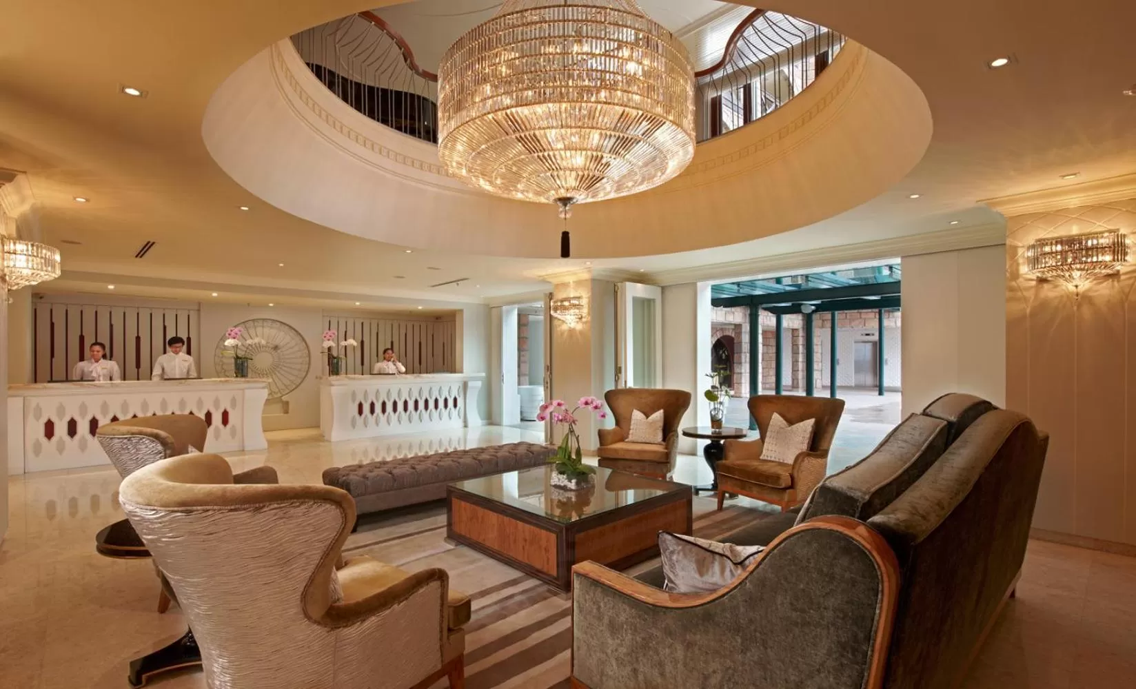 Lobby or reception in The Chateau Spa & Wellness Resort