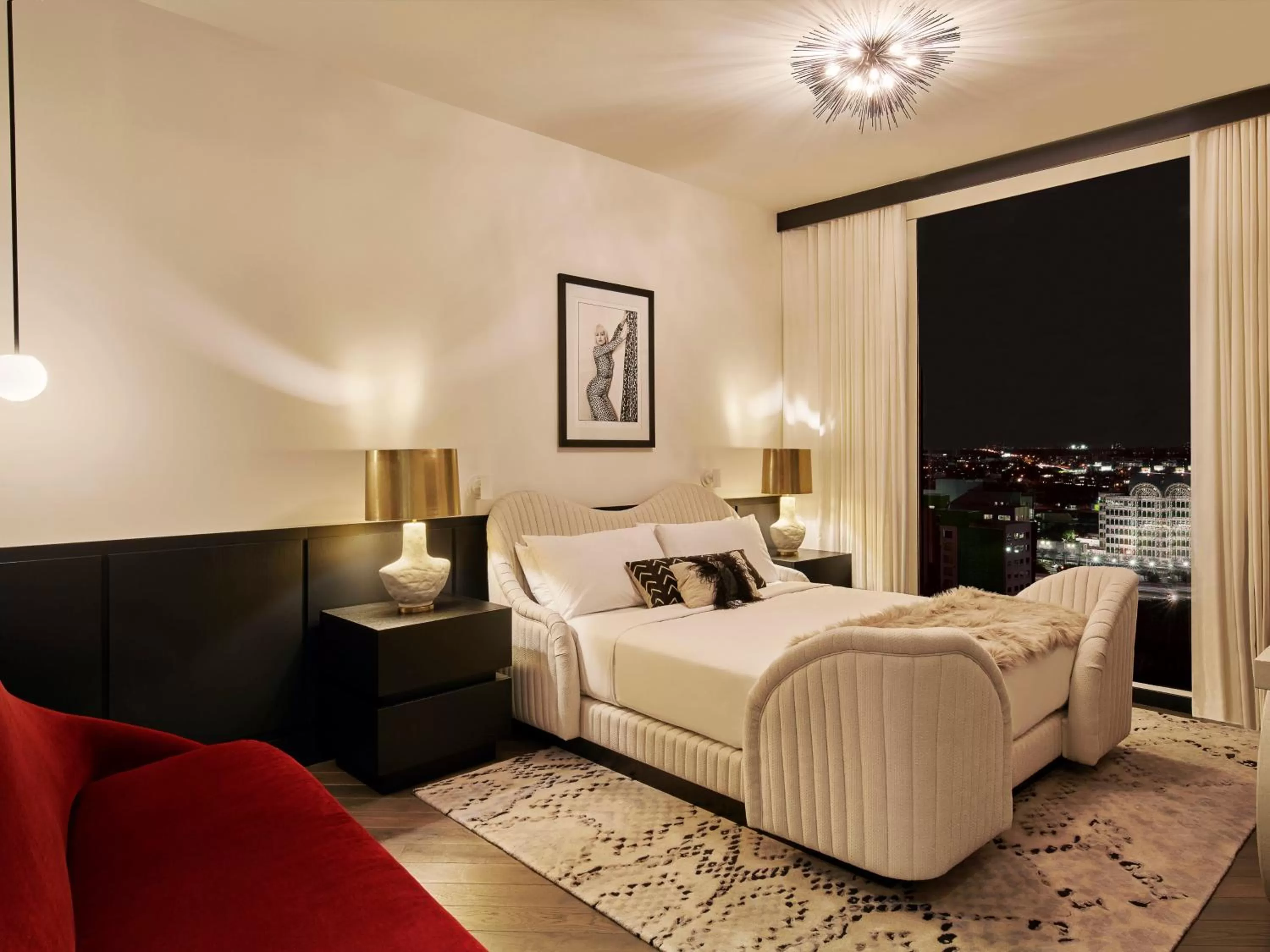 Bedroom, Bed in Virgin Hotels Dallas