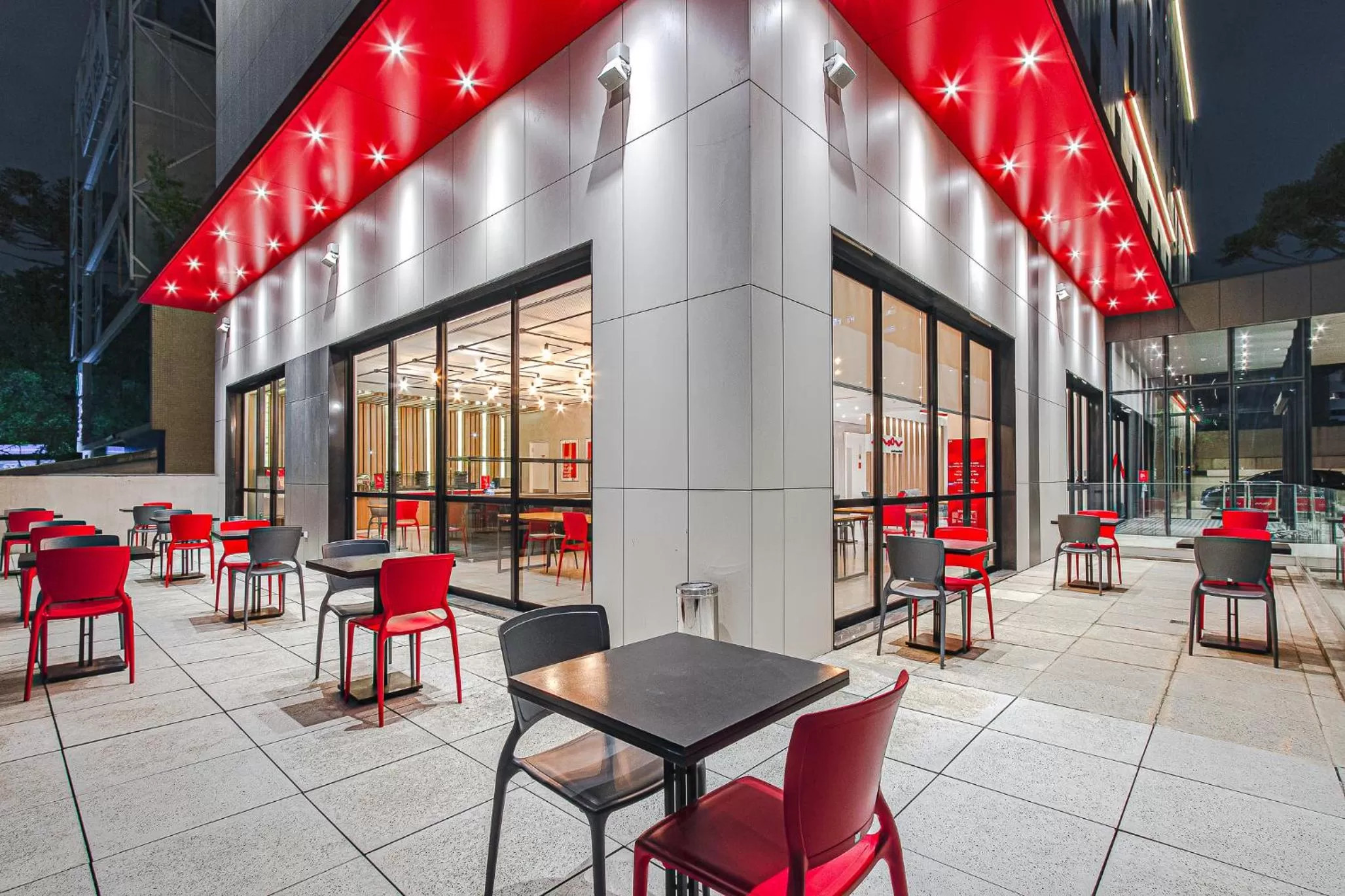 Balcony/Terrace in Hotel Moov Curitiba