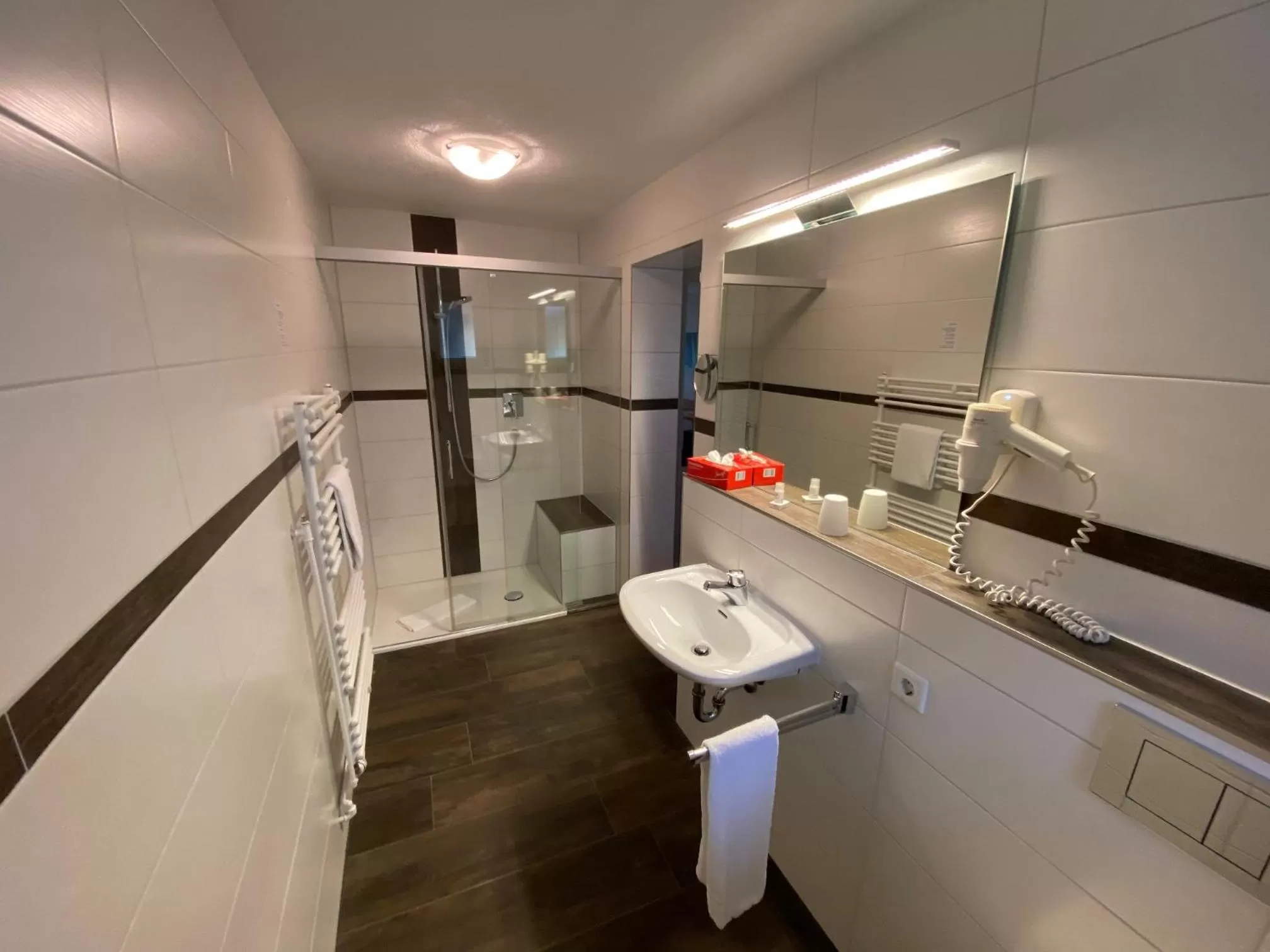 Bathroom in Gasthaus Hotel Kranz