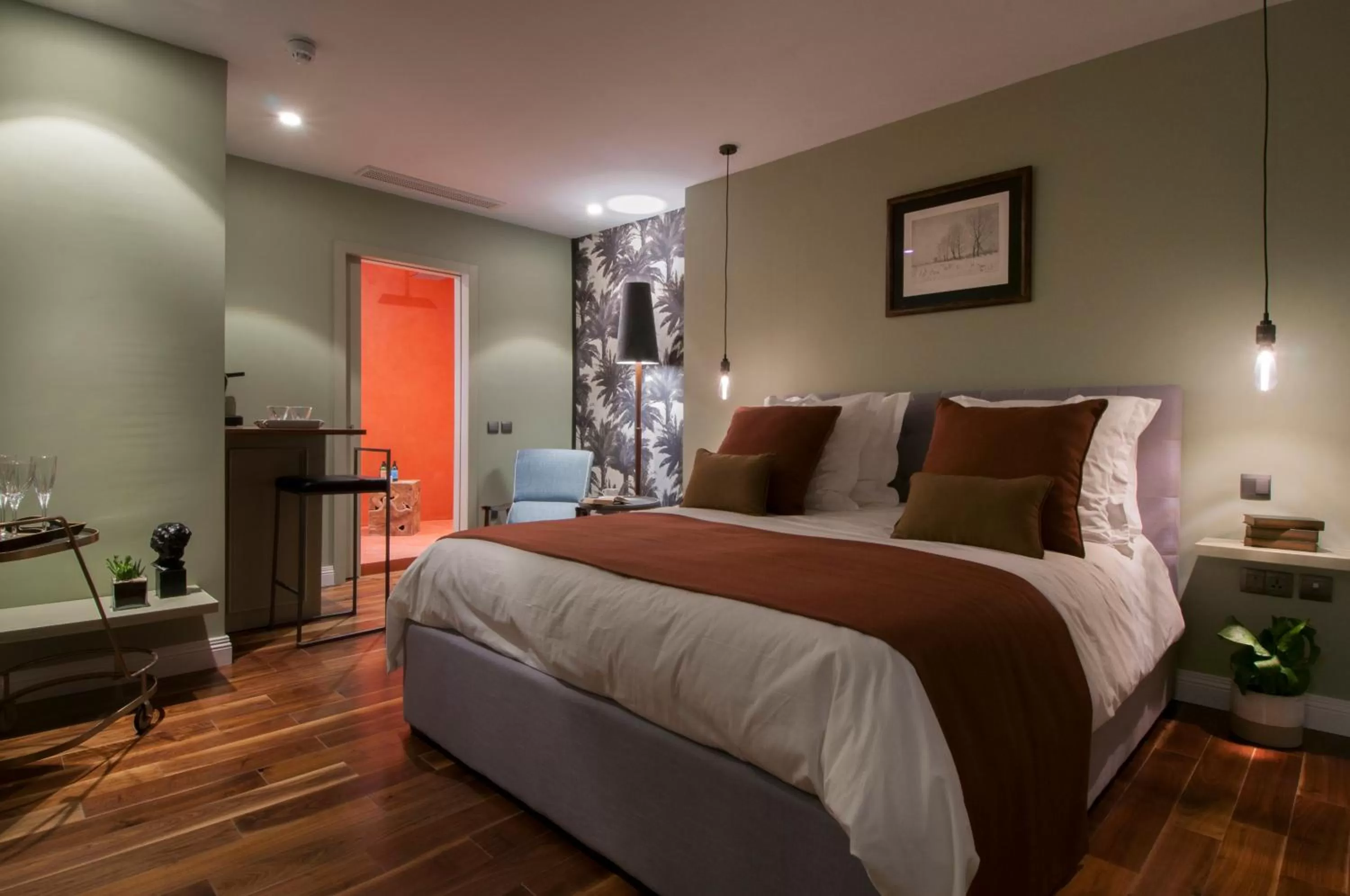 Bed in The Coleridge Boutique Hotel In Valletta