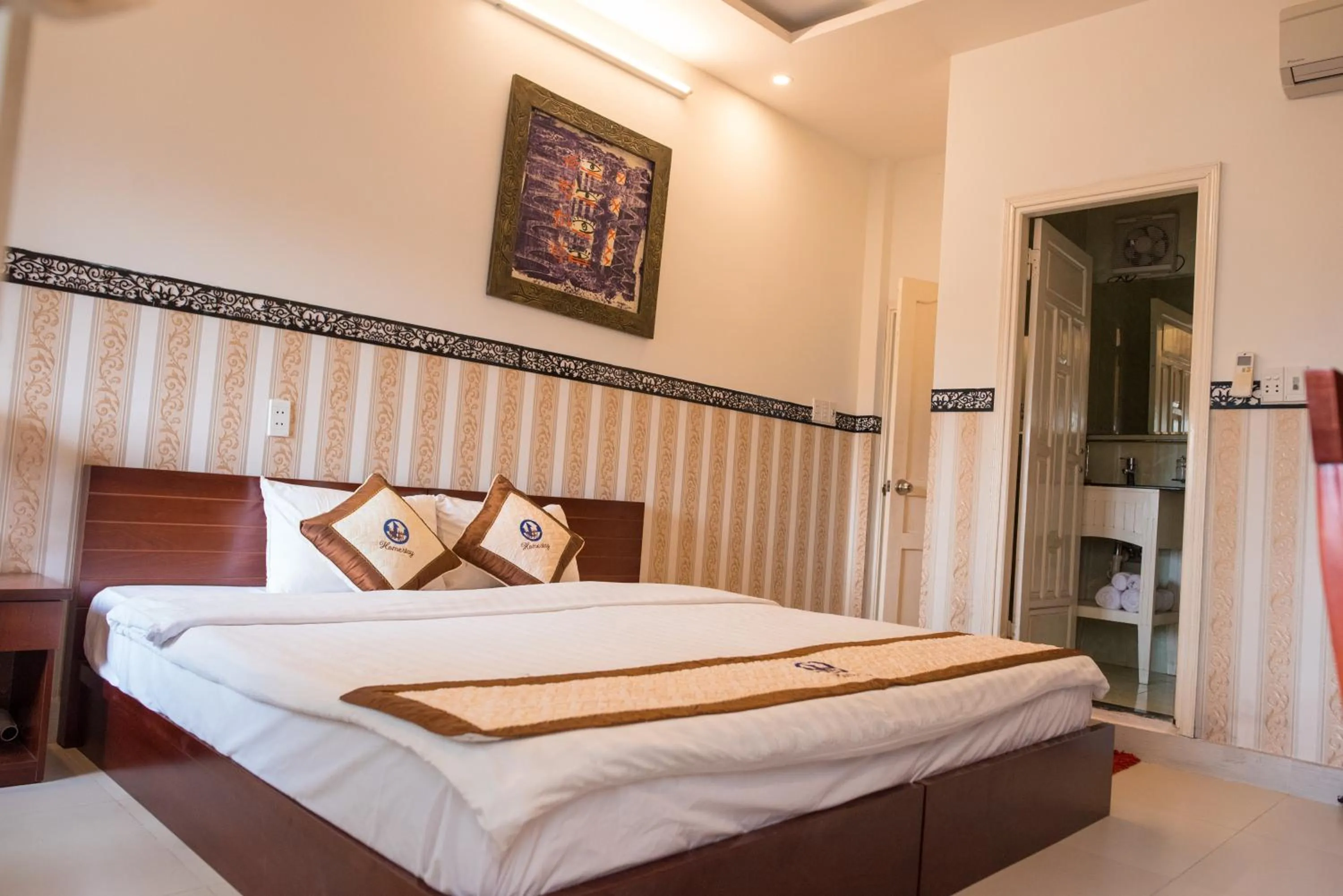 Bed in Hoi An Ngo Homestay