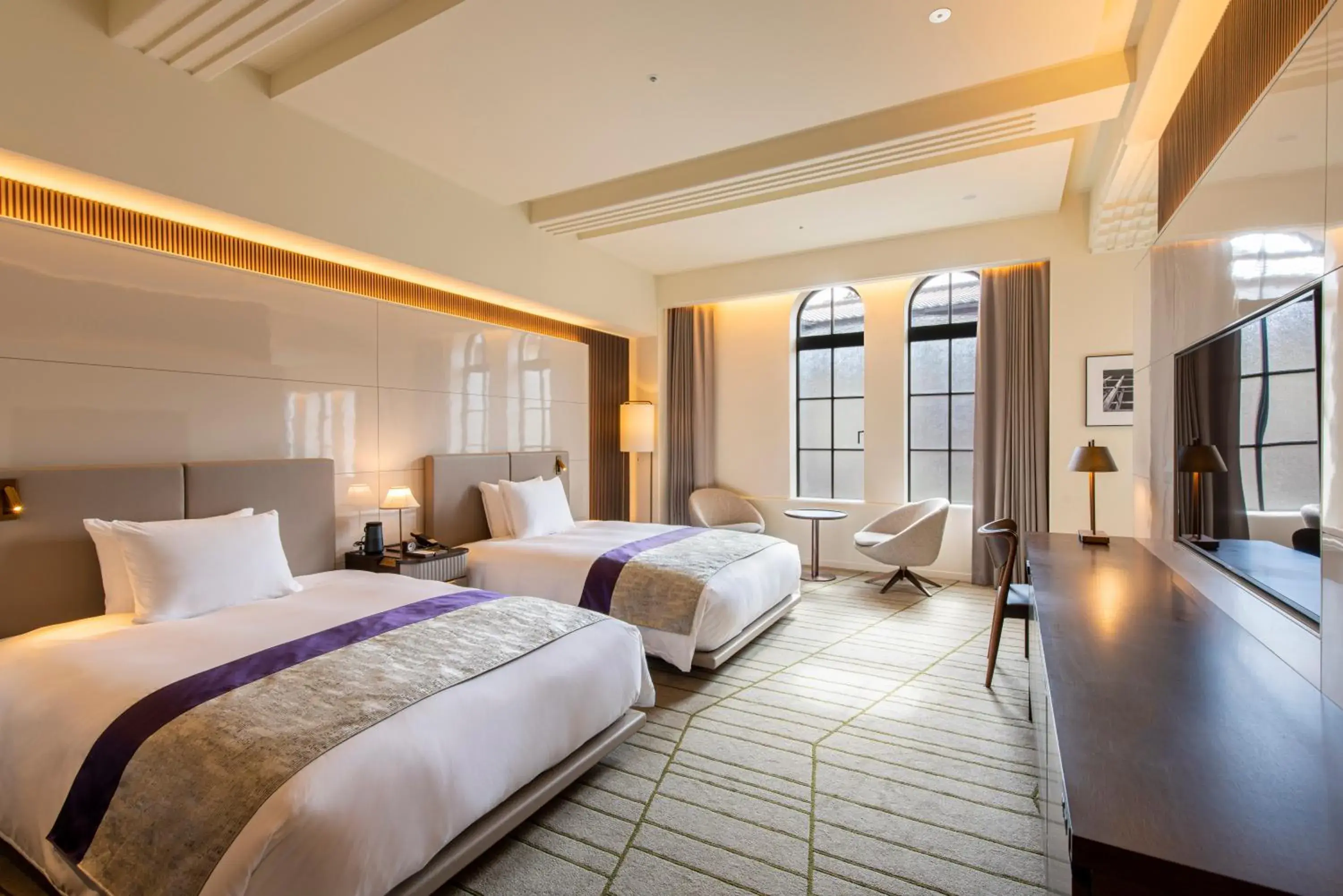 Deluxe Twin Room with Free Lounge Access - single occupancy - No View in The Hotel Seiryu Kyoto Kiyomizu - a member of the Leading Hotels of the World- Deluxe Twin Room with Free Lounge Access - single occupancy - No View in The Hotel Seiryu Kyoto Kiyomizu - a member of the Leading Hotels of the World-