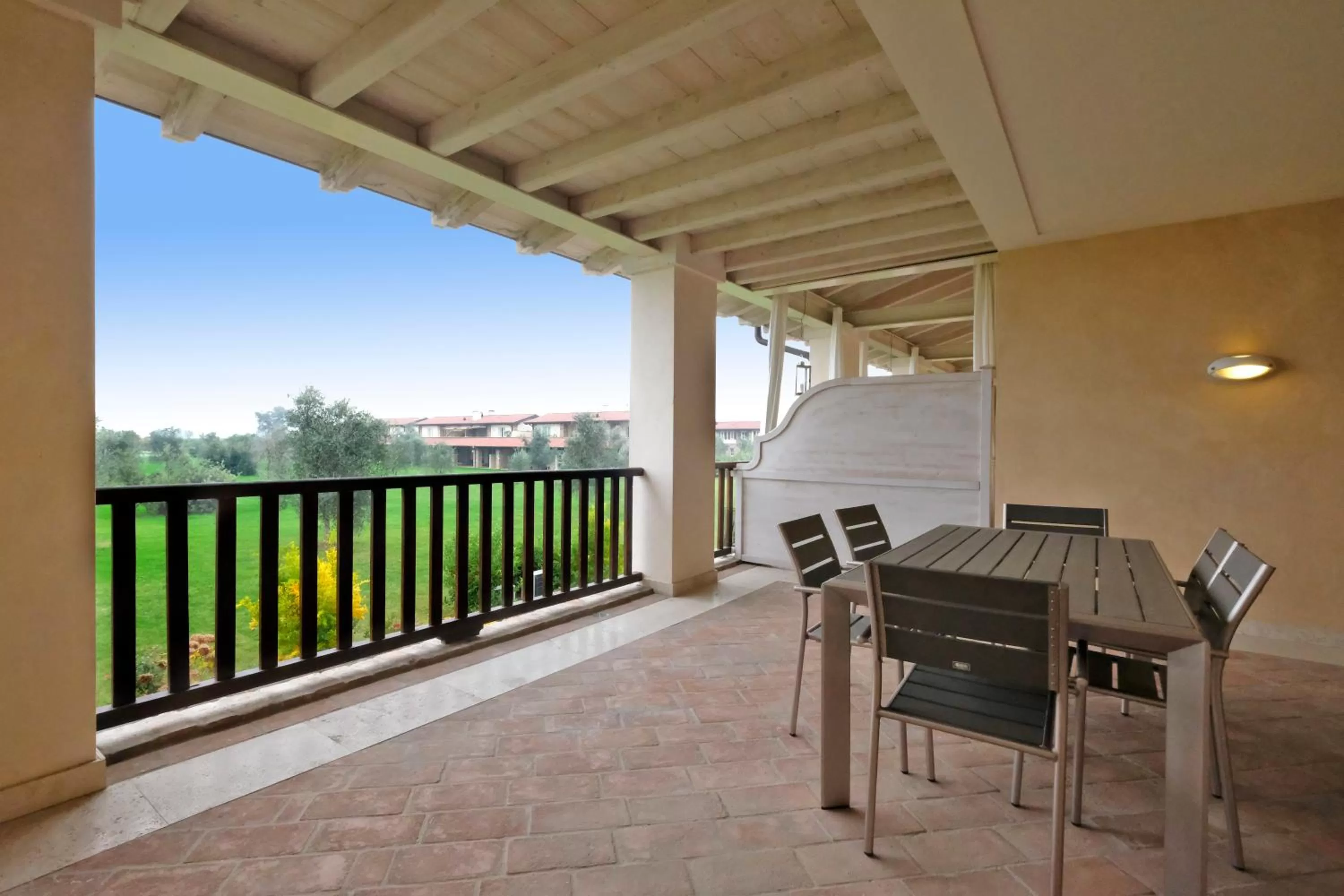 Balcony/Terrace in Garda Apartments San Vigilio Golf