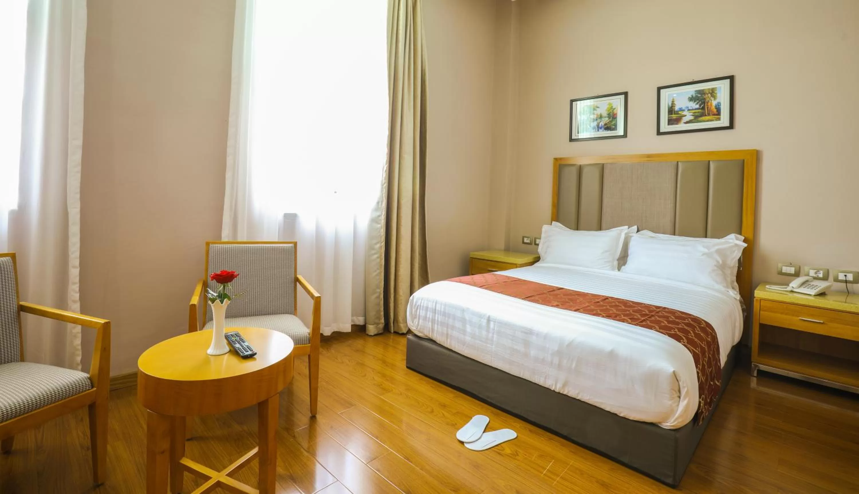 Bed in New Day Hotel