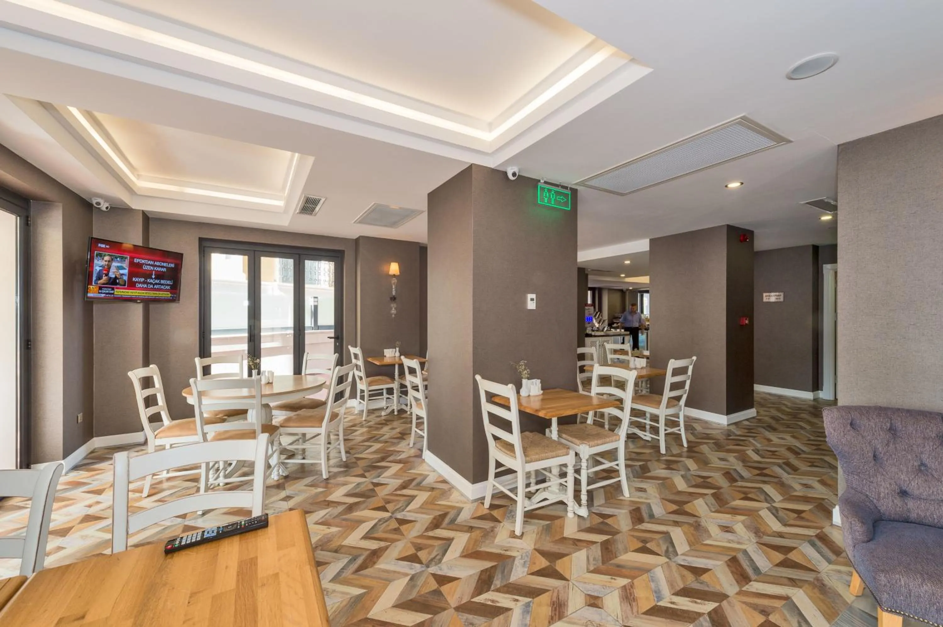 Decorative detail in Hanna Hotel