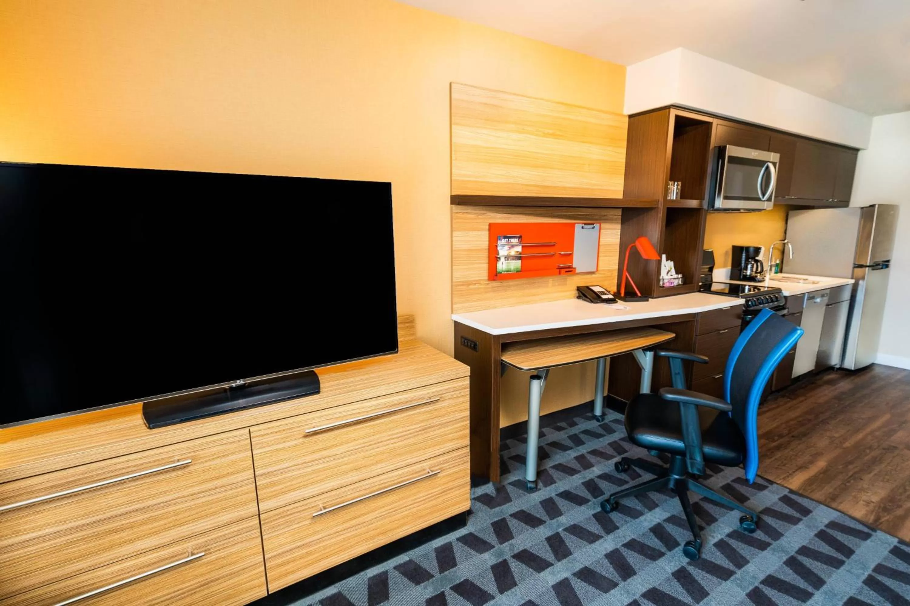 Living room in TownePlace Suites By Marriott Las Vegas Stadium District