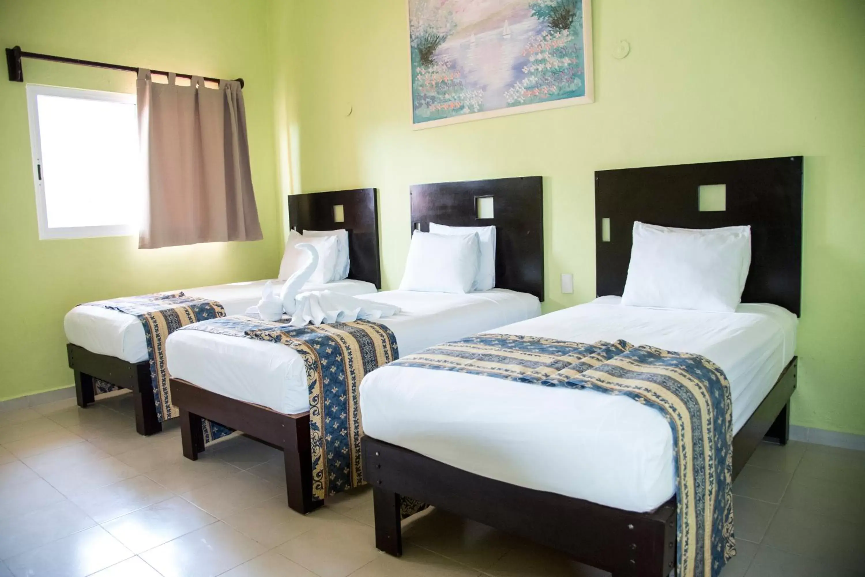 Triple Room in Hotel Turquesa Maya Triple Room in Hotel Turquesa Maya