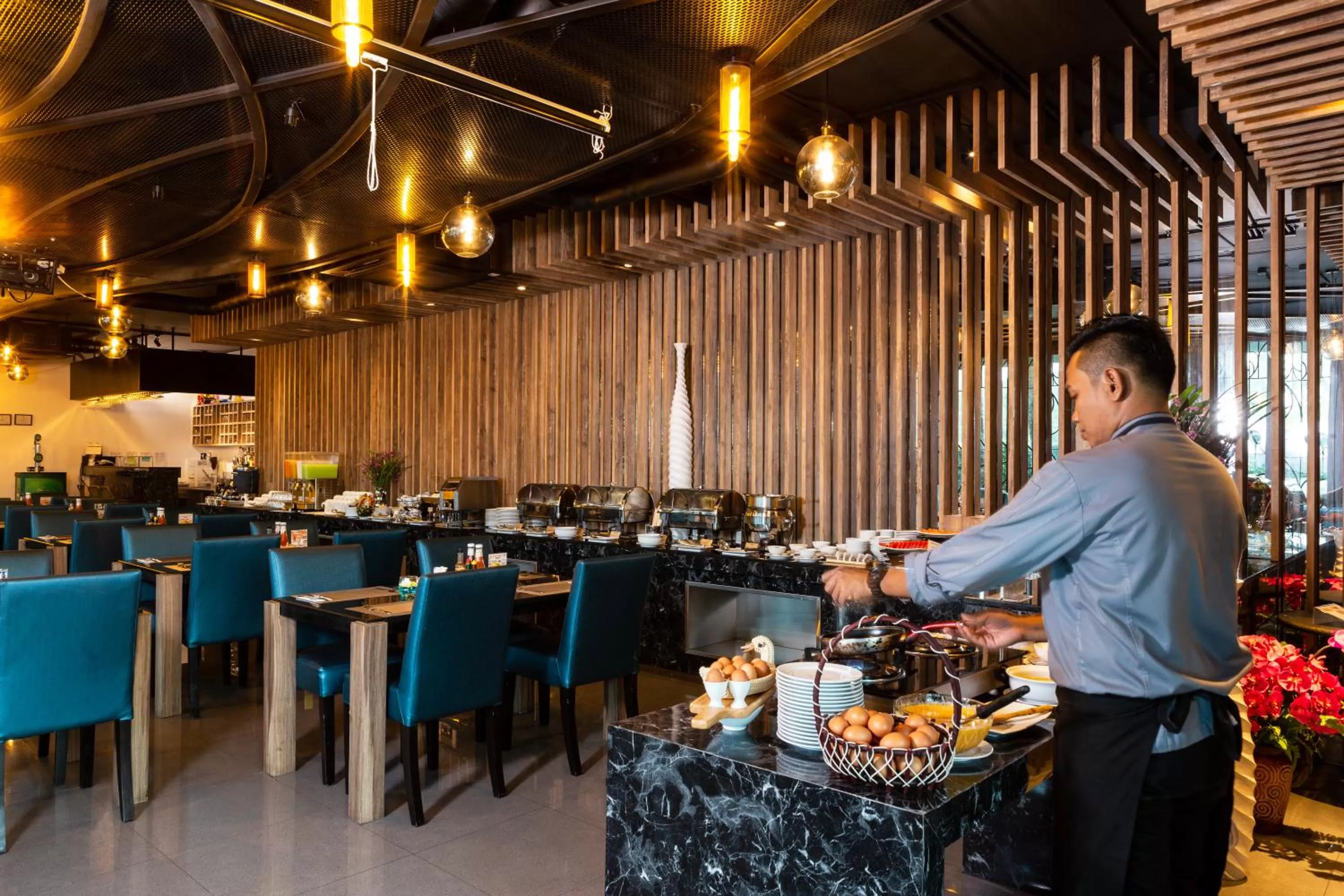 Buffet breakfast in NAP KRABI HOTEL - SHA Extra Plus