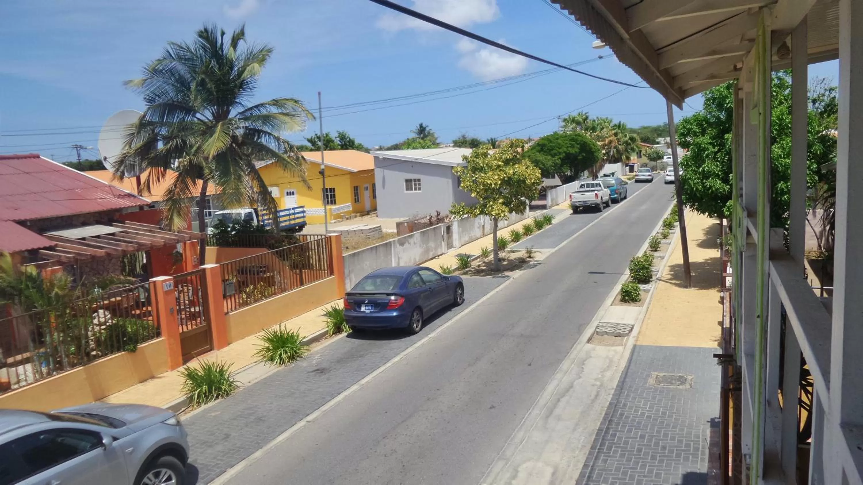Street view in A1 Apartments Aruba