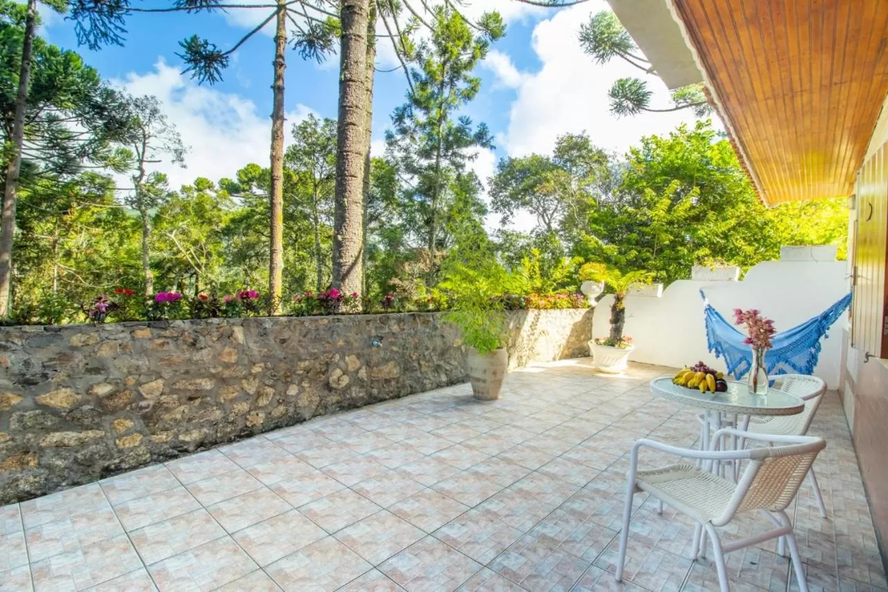 Patio in Pousada Ricanto Amore Mio