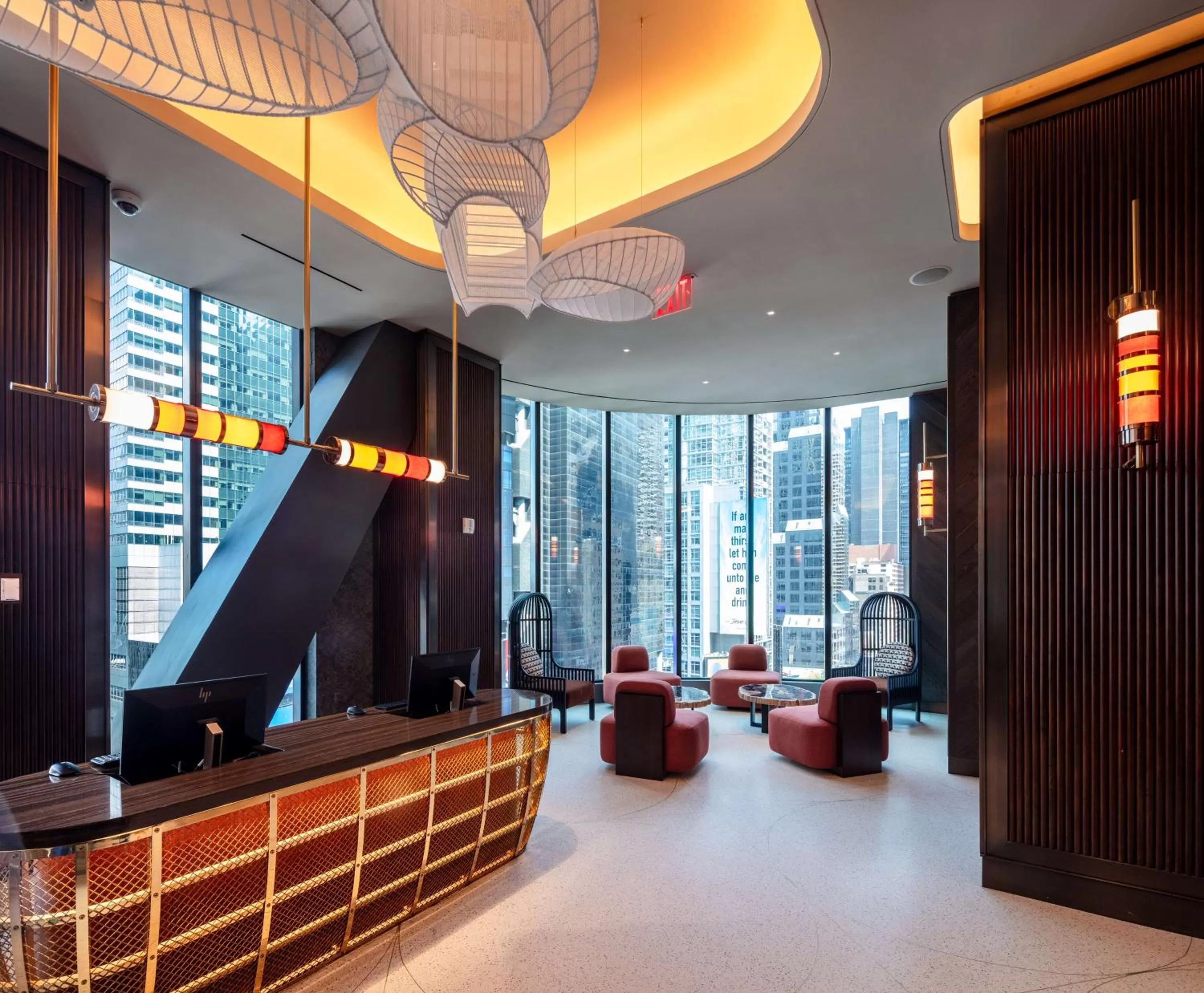 Lobby or reception in Tempo By Hilton New York Times Square