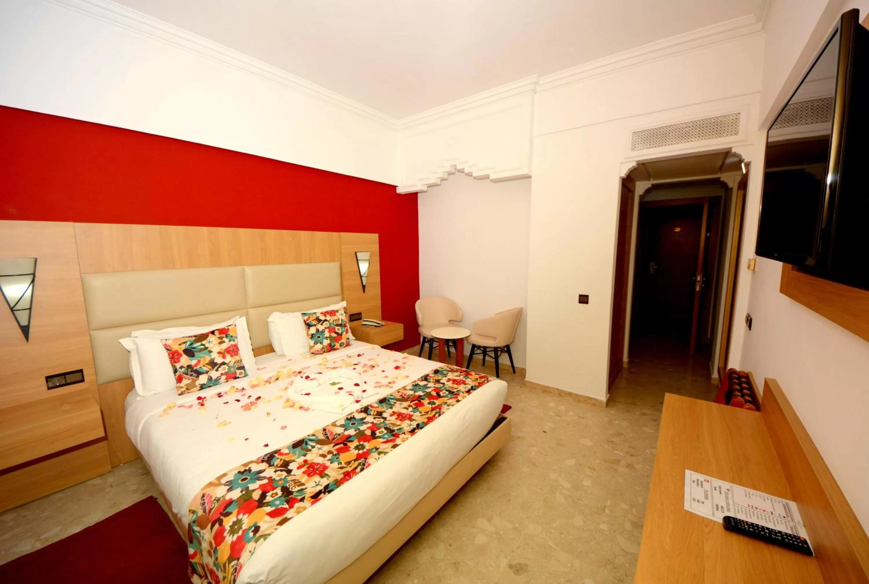 Photo of the whole room, Bed in Oasis Hotel & Spa