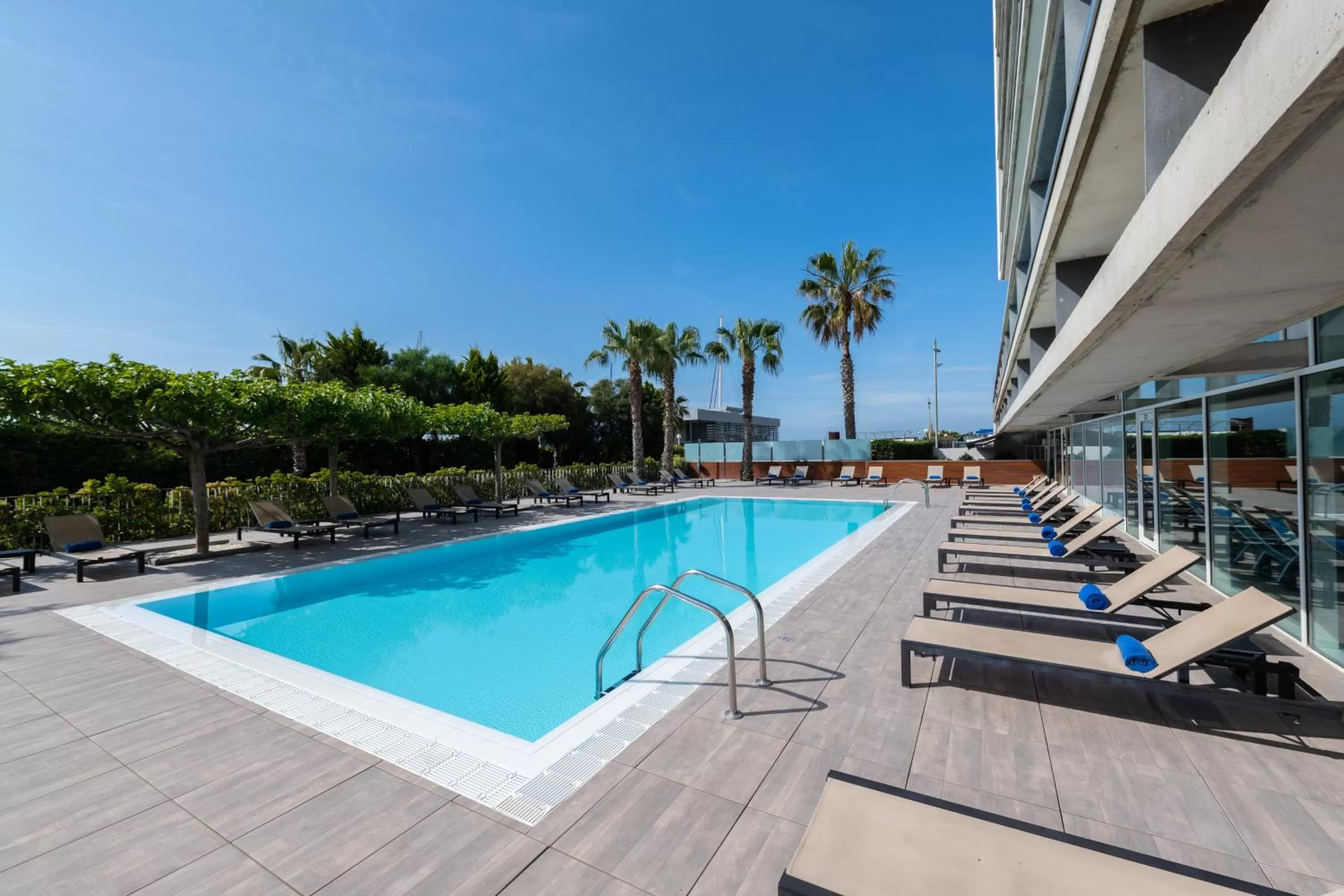 Swimming pool in Atenea Port Barcelona Mataró