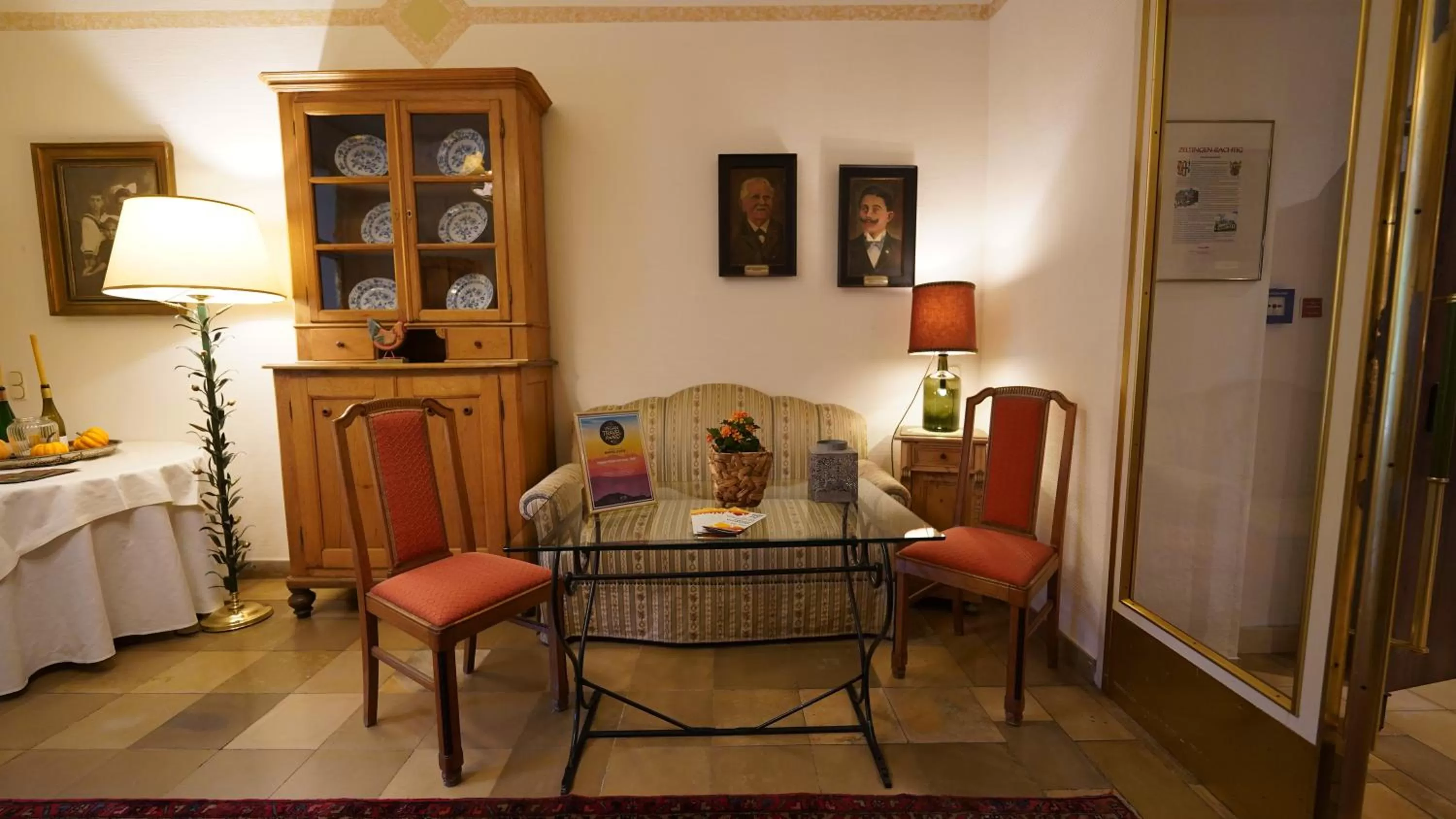 Lobby or reception, Seating Area in Vegan Hotel und Restaurants Nicolay 1881