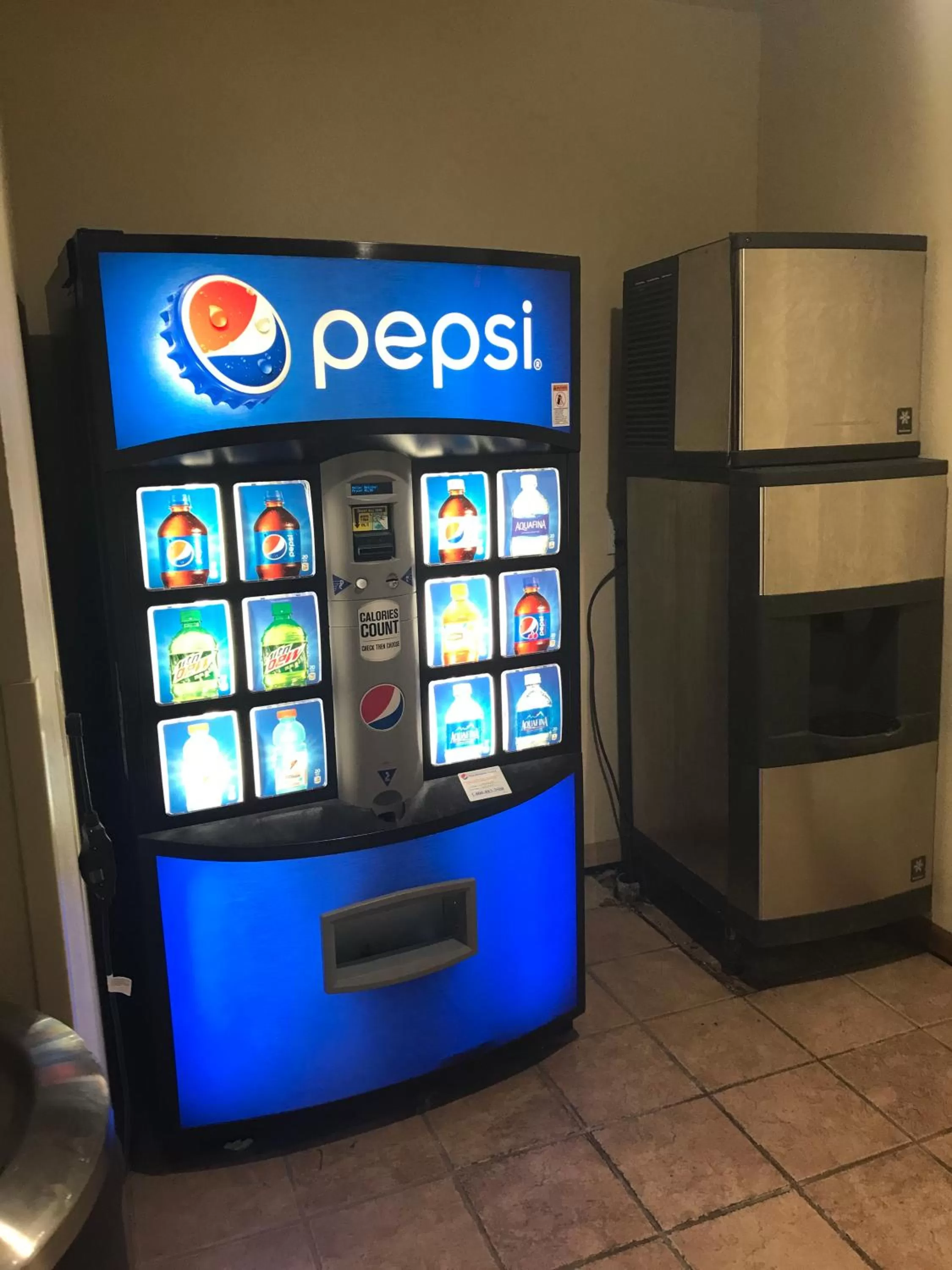 vending machine in Super 8 by Wyndham Bridgeview of Mackinaw City