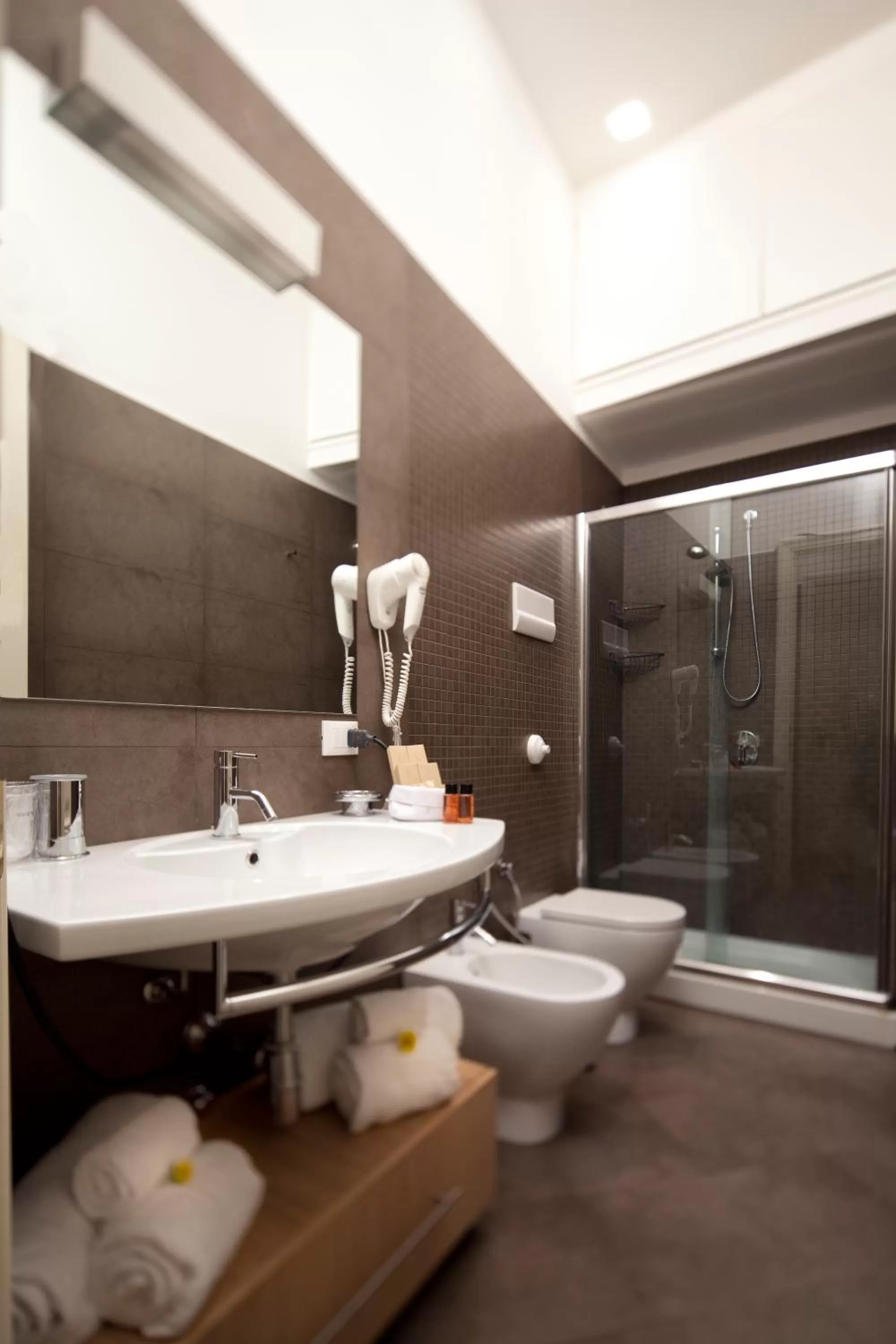 Toilet in Palazzo Brunaccini Boutique Hotel