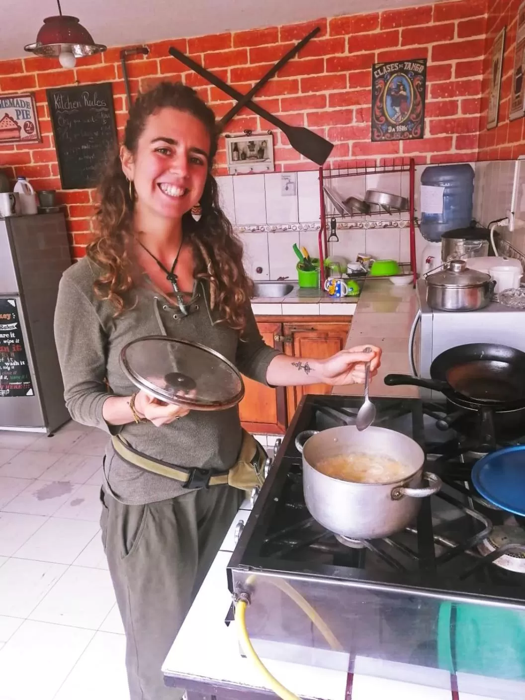 Kitchen/Kitchenette in Flying Donkey