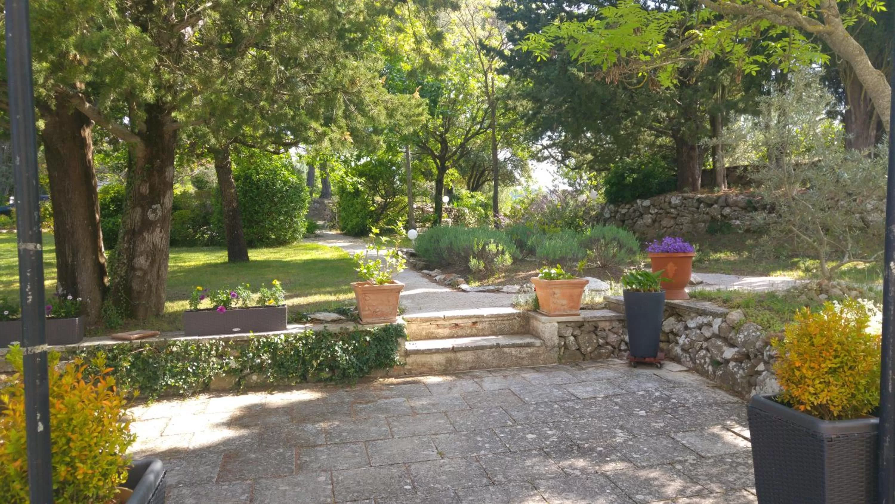 Garden in Le Moulin de Varrians