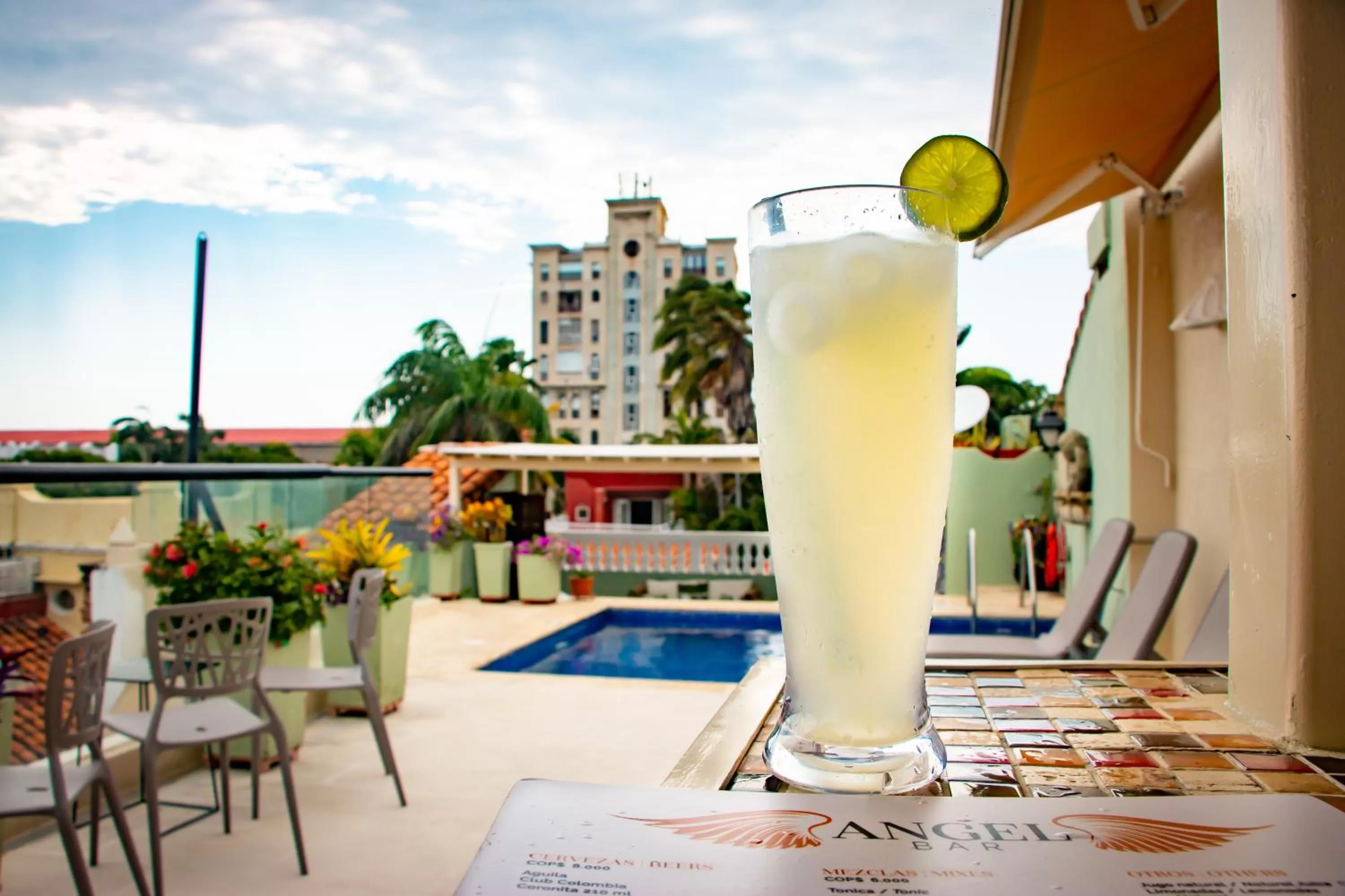 Balcony/Terrace in Hotel Casa La Fe