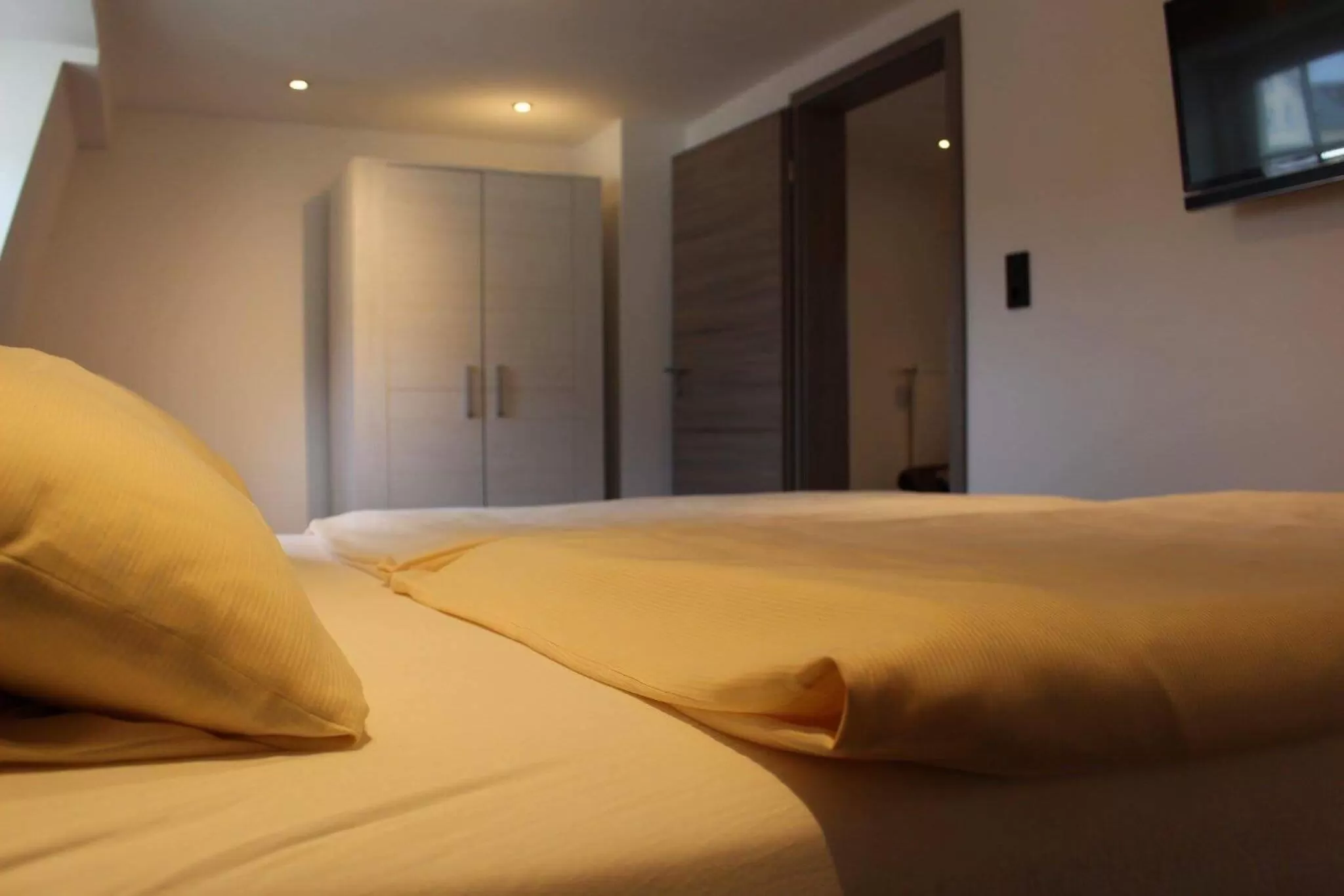 Bed in Hotel Friedrich