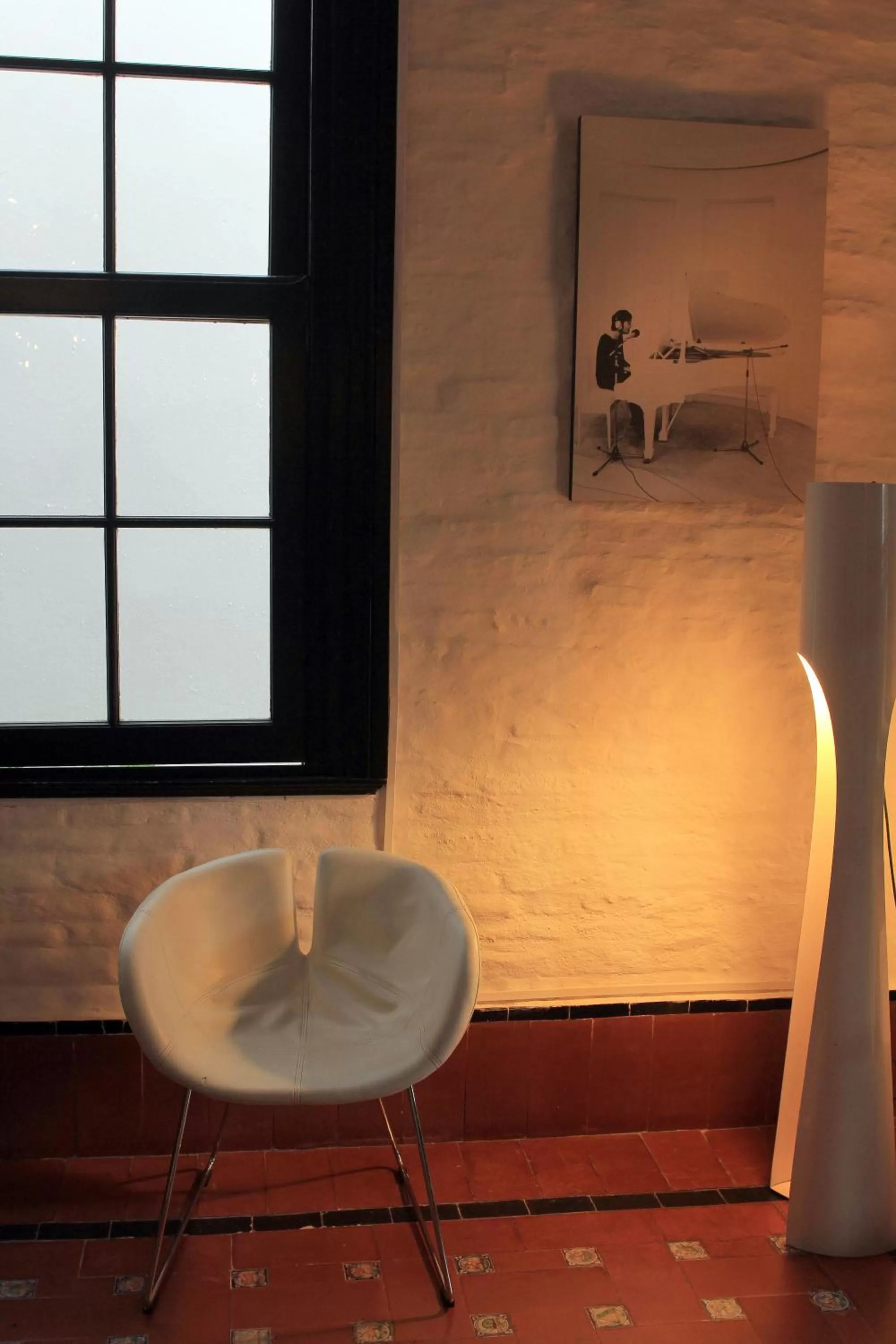 Lobby or reception, Seating Area in Santoral Restaurante y Posada Pet Friendly