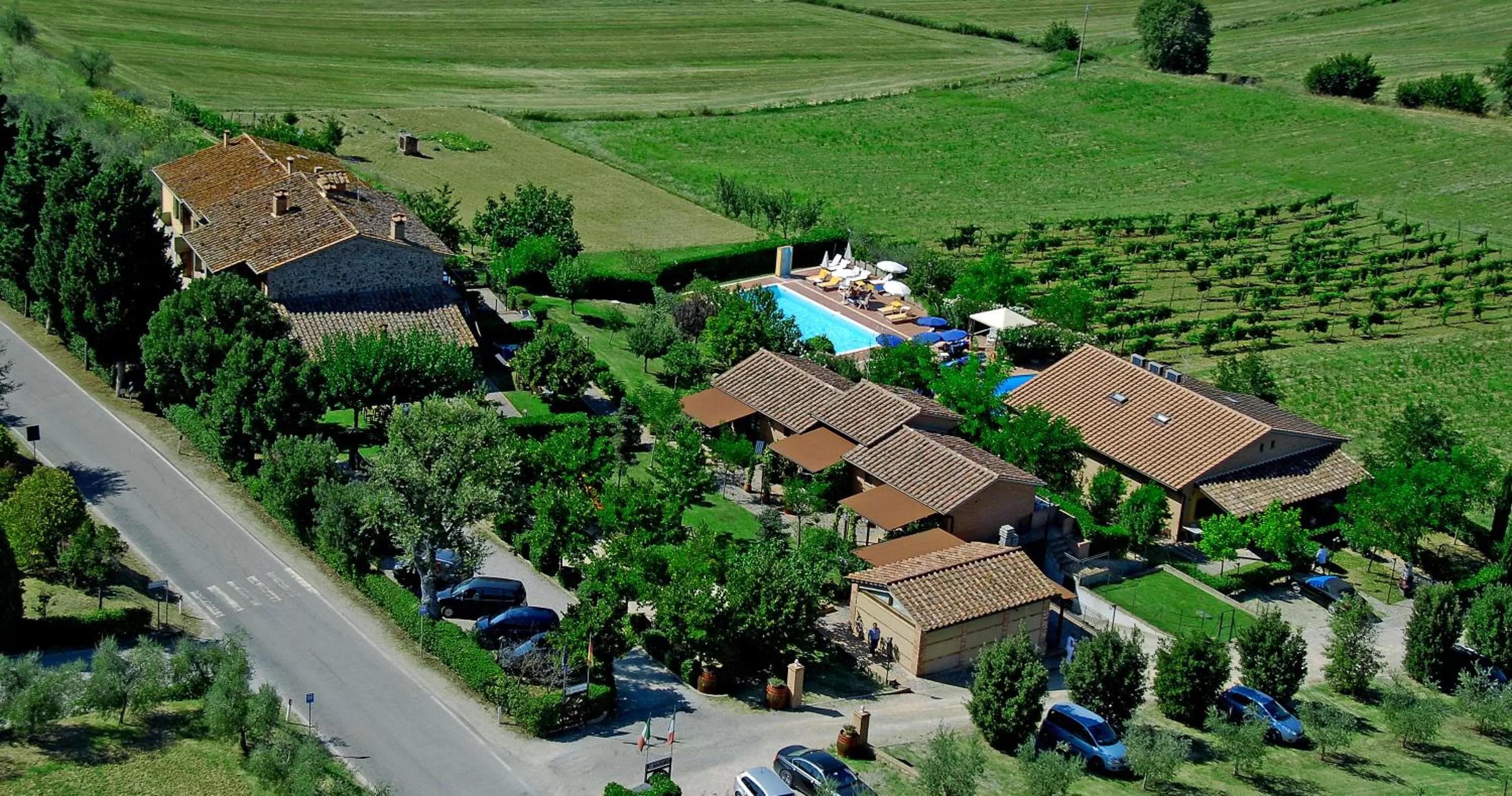 Bird's eye view in Agriturismo Tenuta Badia